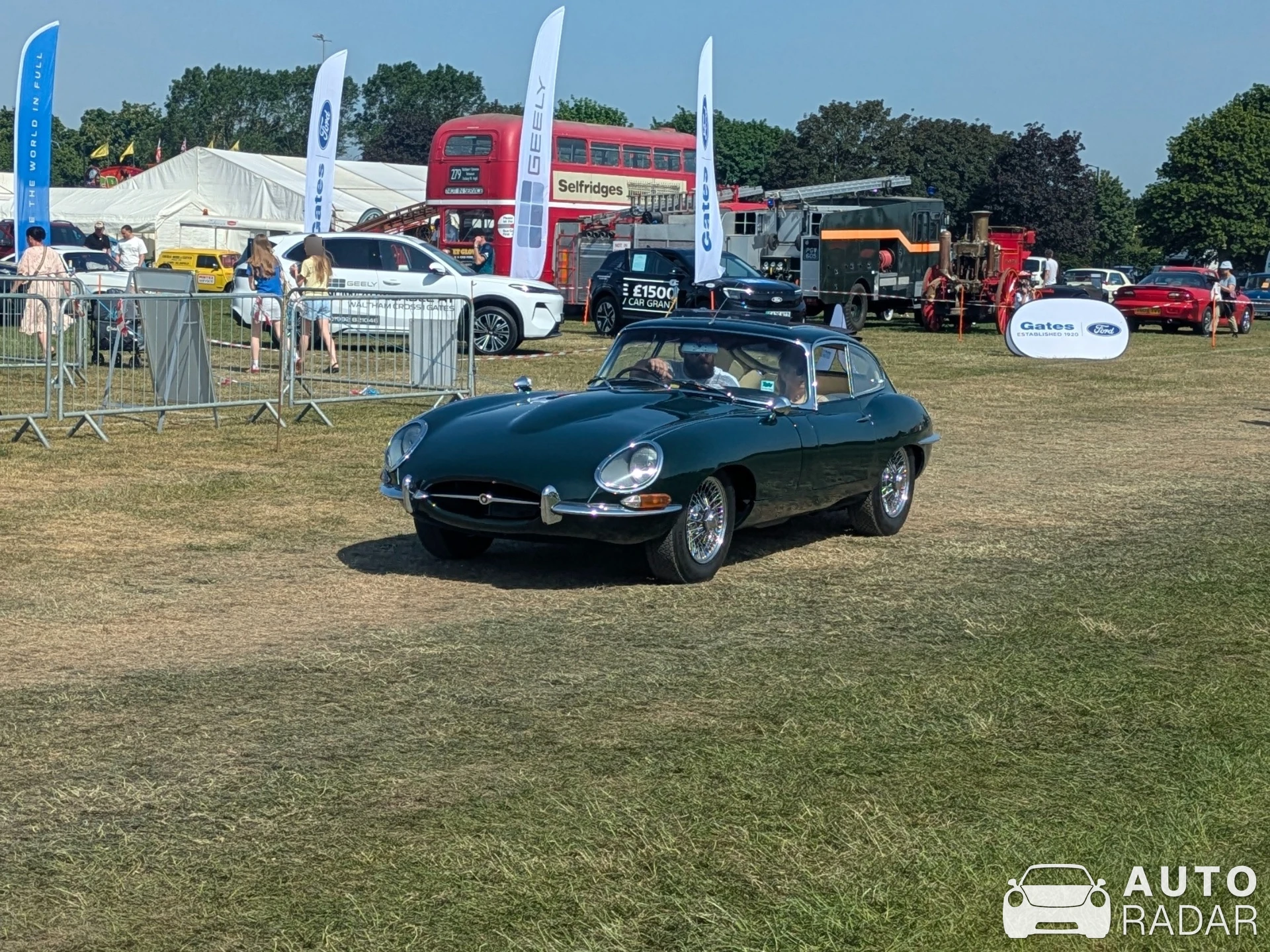 Jaguar E-Type Series 1 Coupe spotted in Enfield