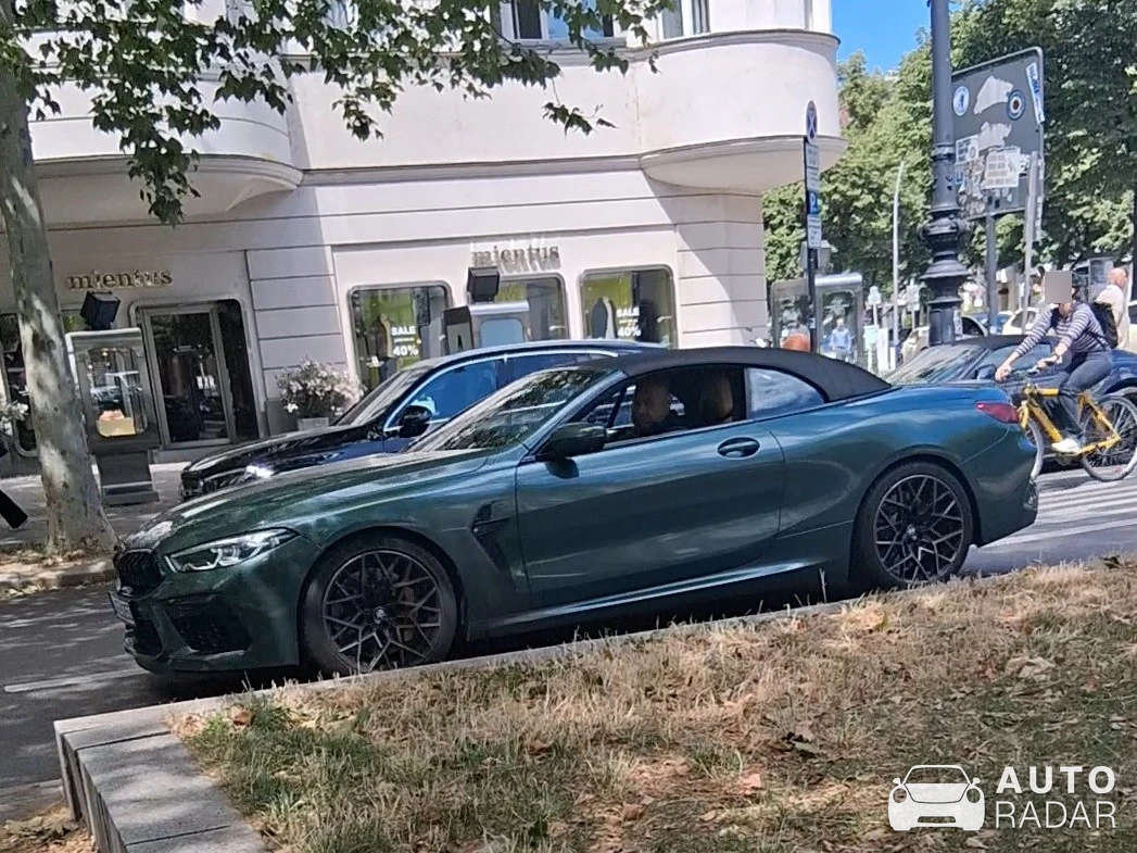 BMW M8 F91 Convertible Competition spotted in Berlin