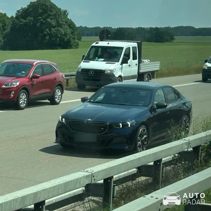 BMW i5 M60 spotted in Radeburg