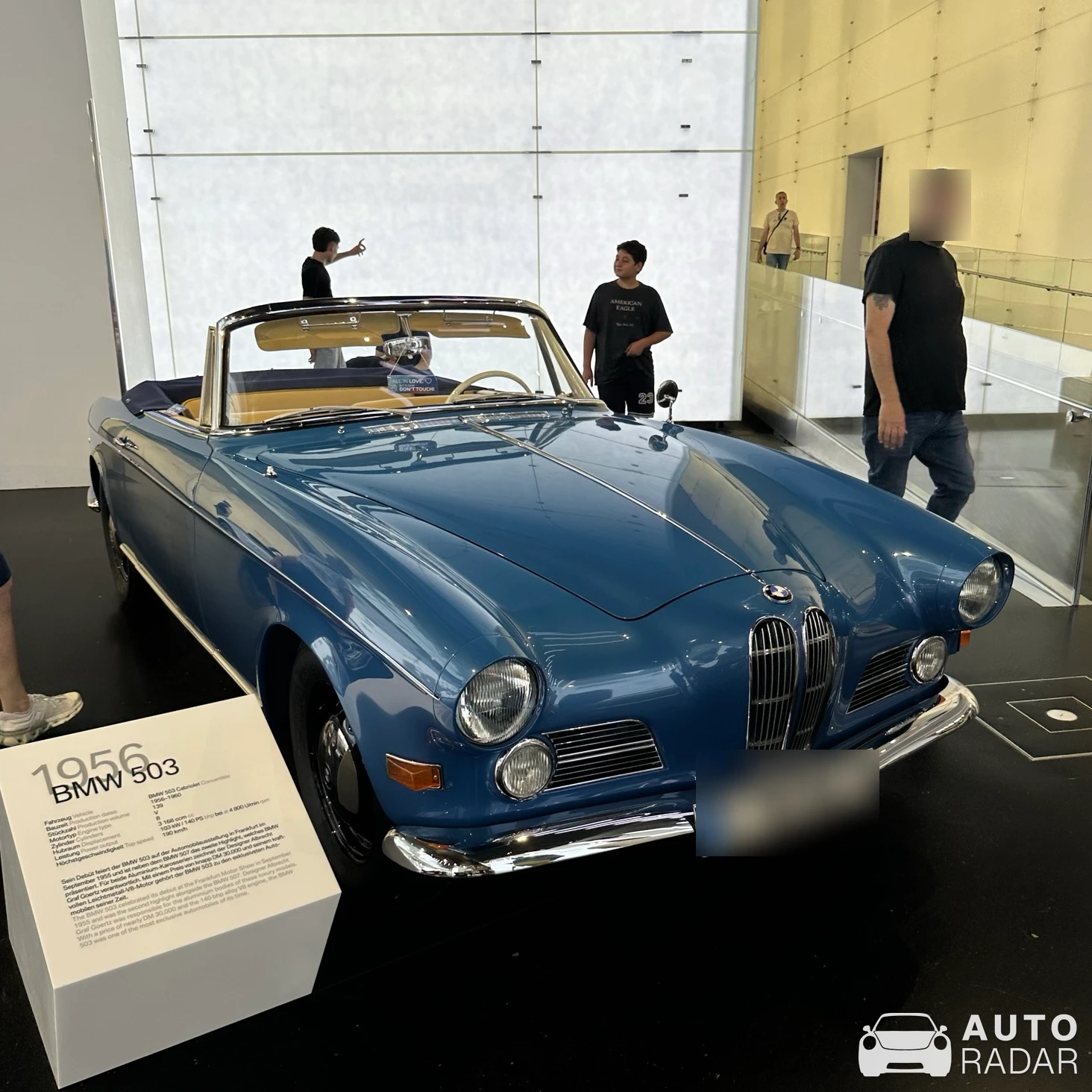 BMW 503 spotted in München