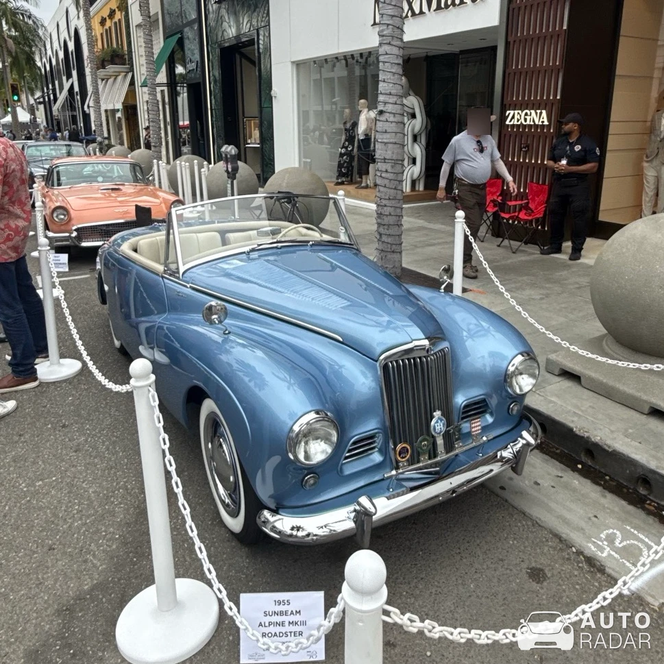 Sunbeam Alpine spotted in Beverly Hills, United States