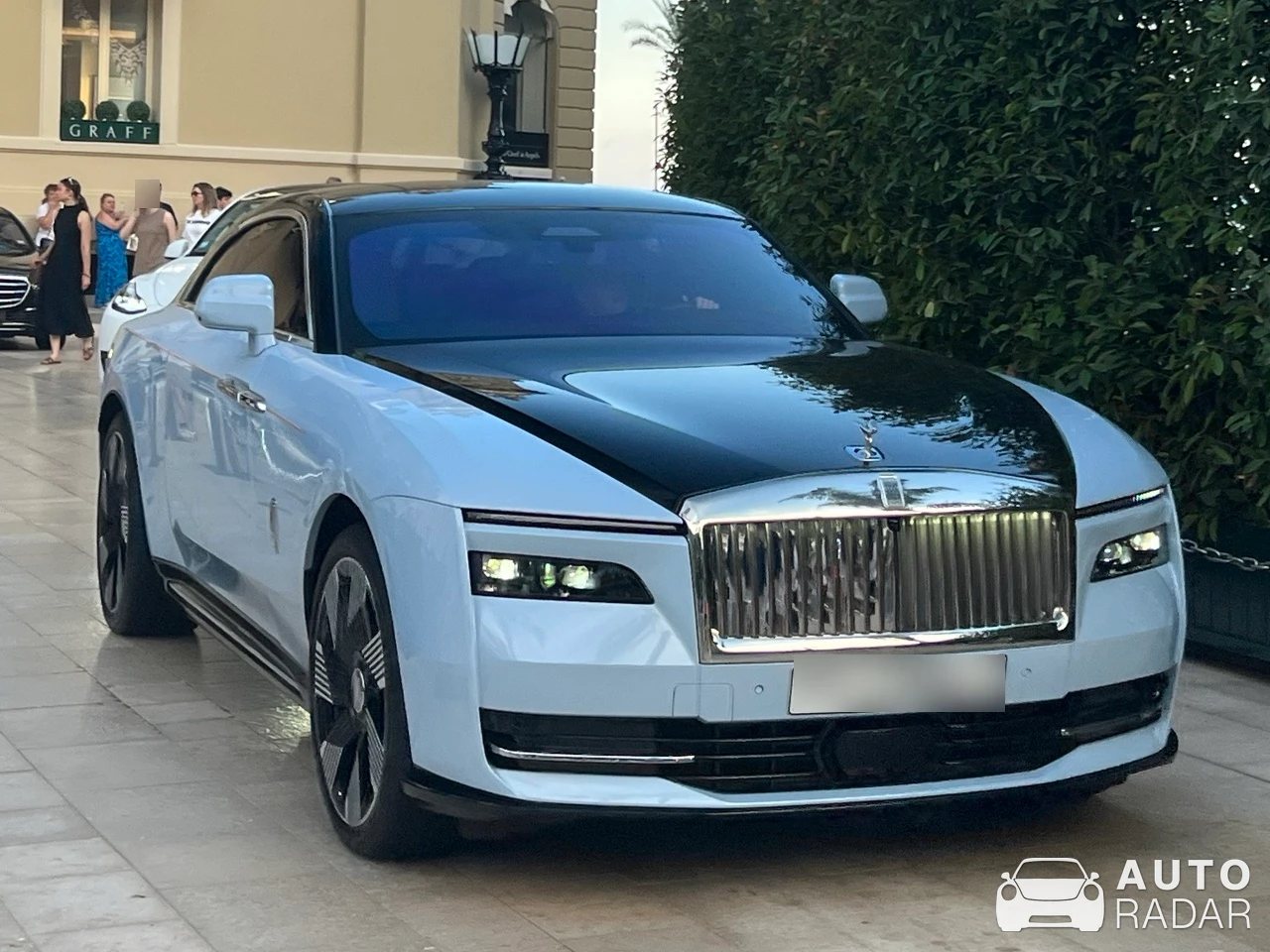 Rolls-Royce Spectre spotted in Monaco