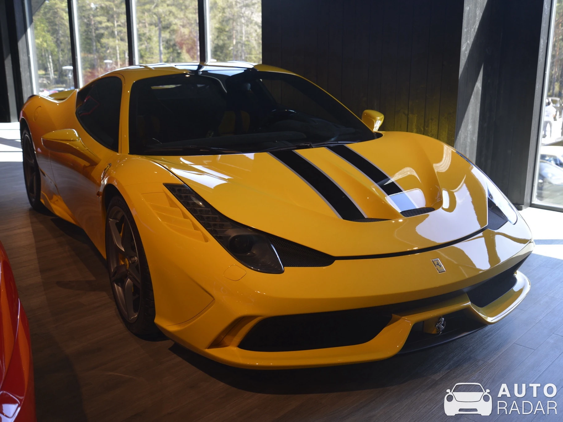Ferrari 458 Speciale spotted in Djurhamn