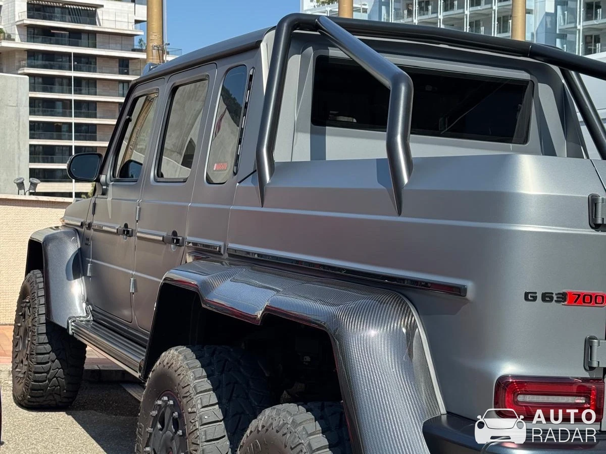Mercedes-Benz G 63 AMG 6x6 spotted in Monaco