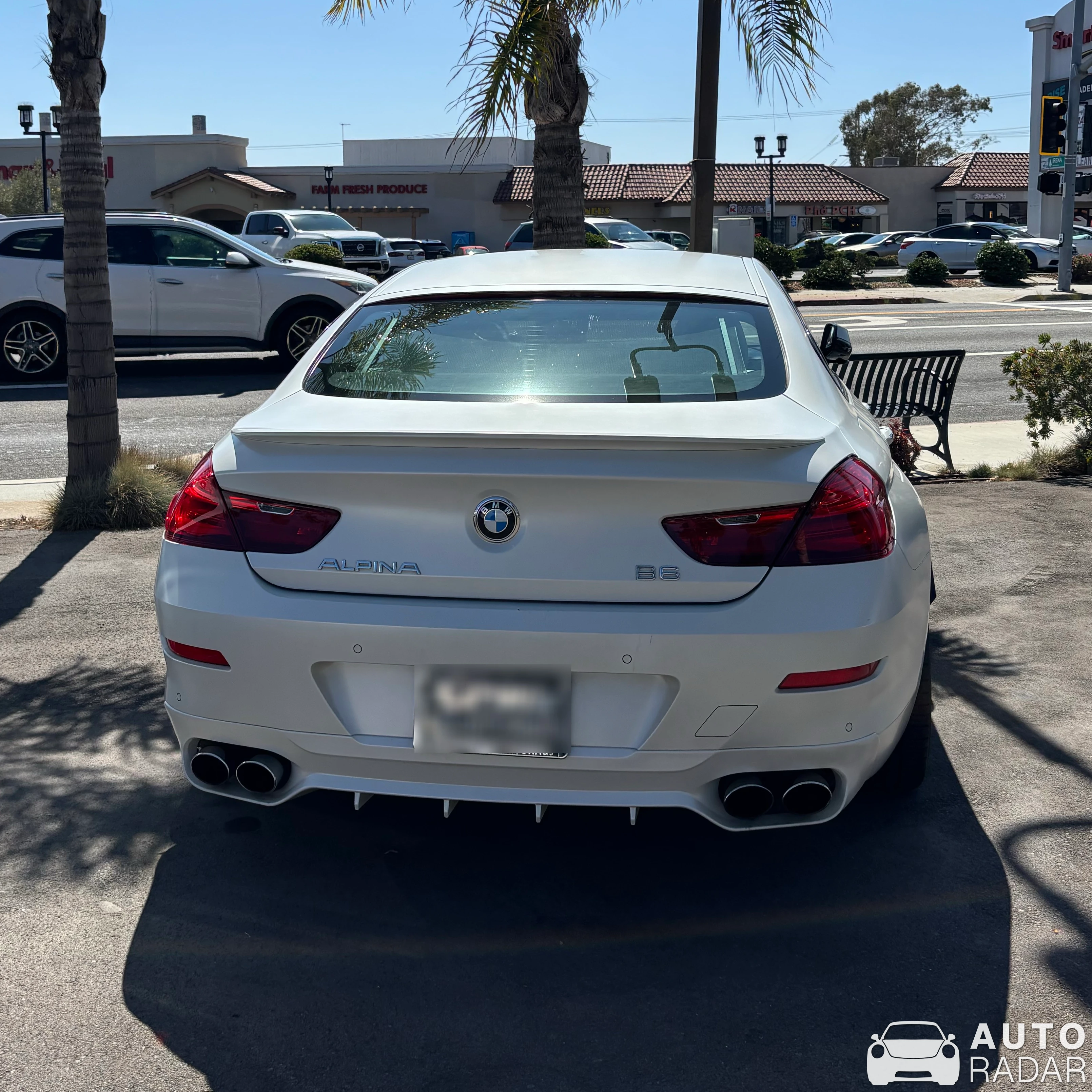 Alpina B6 spotted in Redondo Beach
