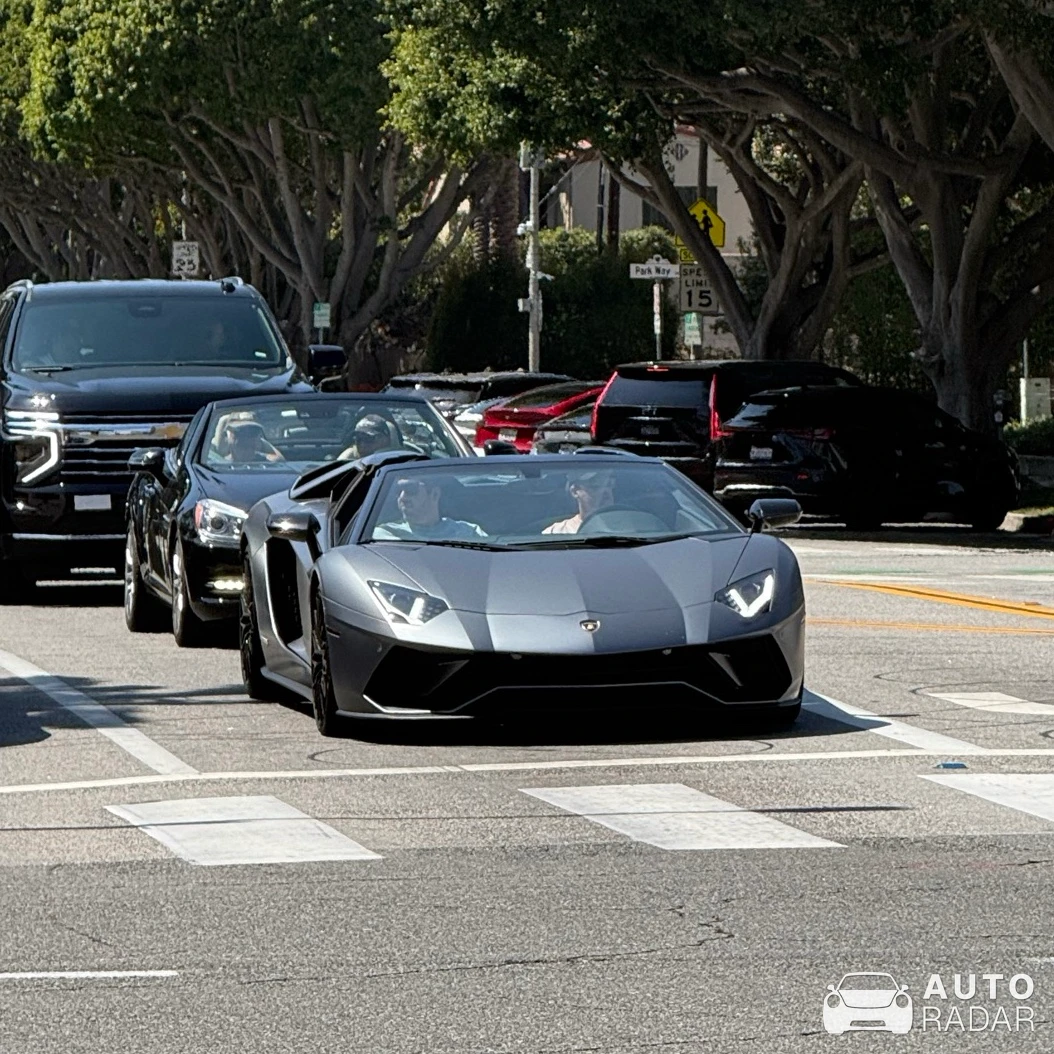 Lamborghini Aventador S LP740-4 Roadster spotted in Beverly Hills