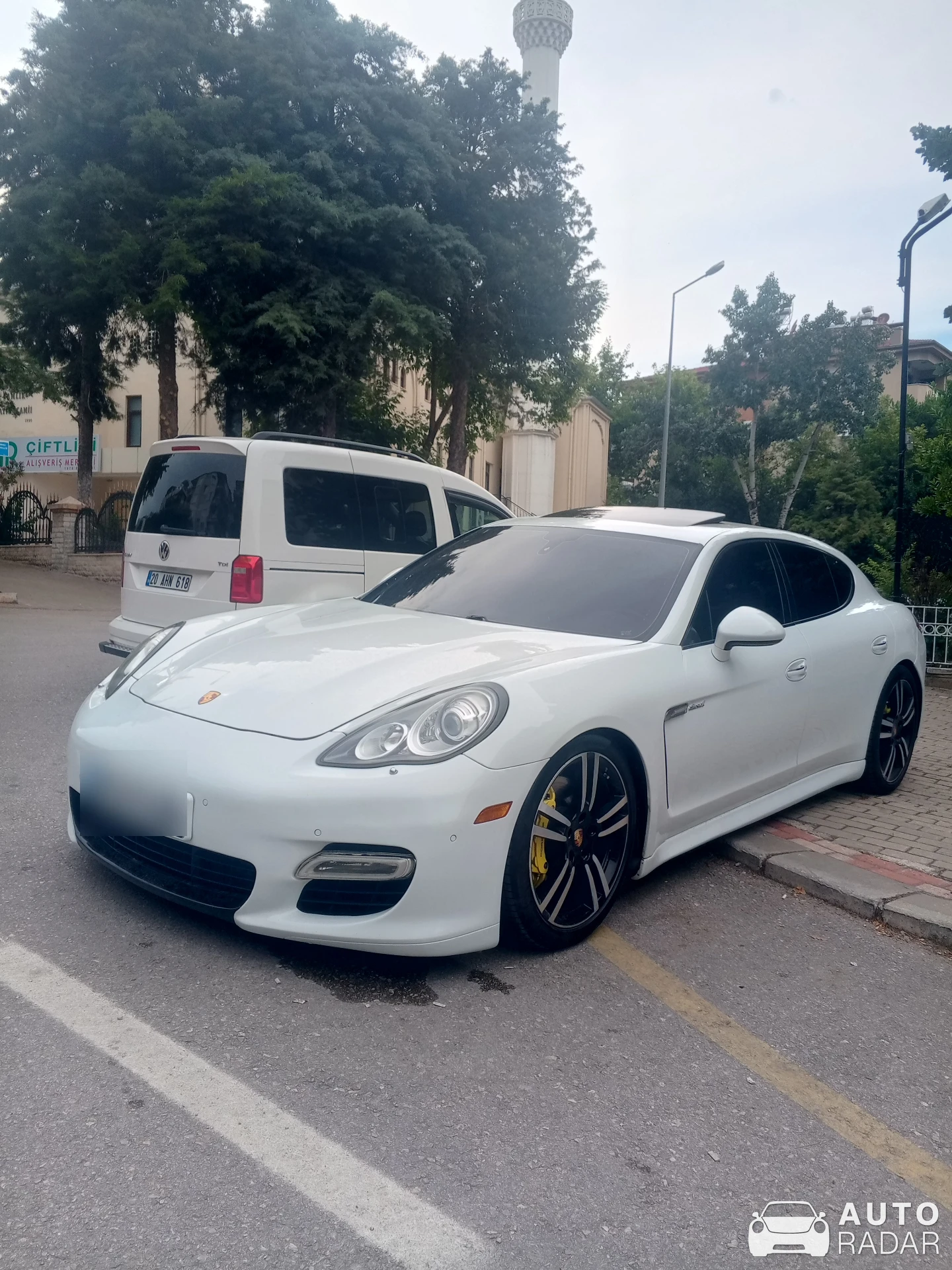 Porsche 970 Panamera Diesel MkII spotted in Pamukkale