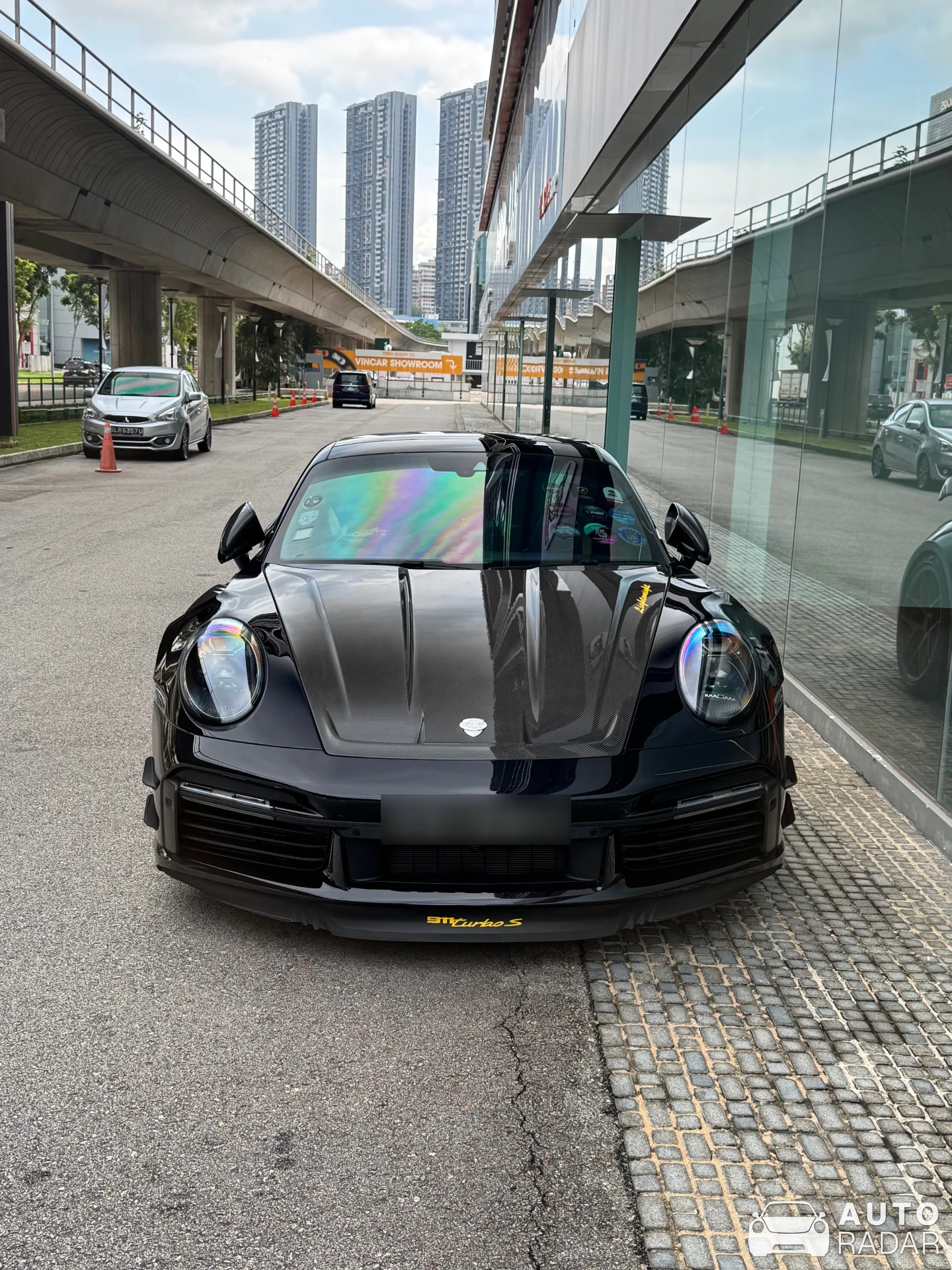 Porsche TechArt 992 Turbo S spotted in Singapore