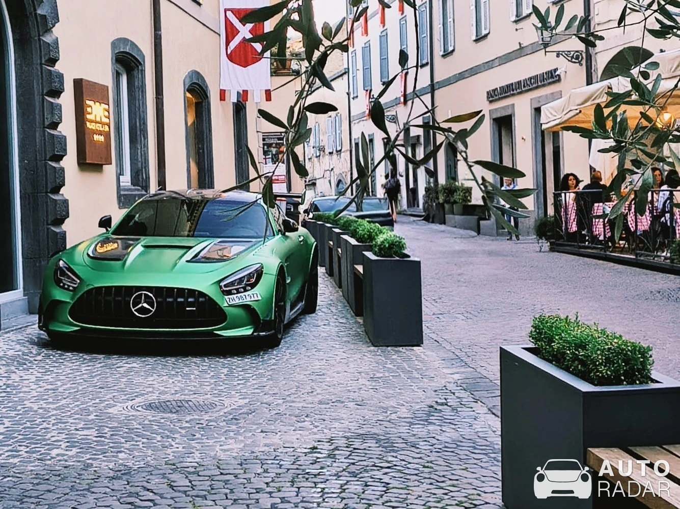 Mercedes-AMG GT Black Series C190 spotted in Orvieto