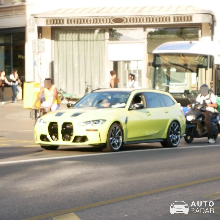 BMW M3 G81 Touring Competition spotted in Crissier