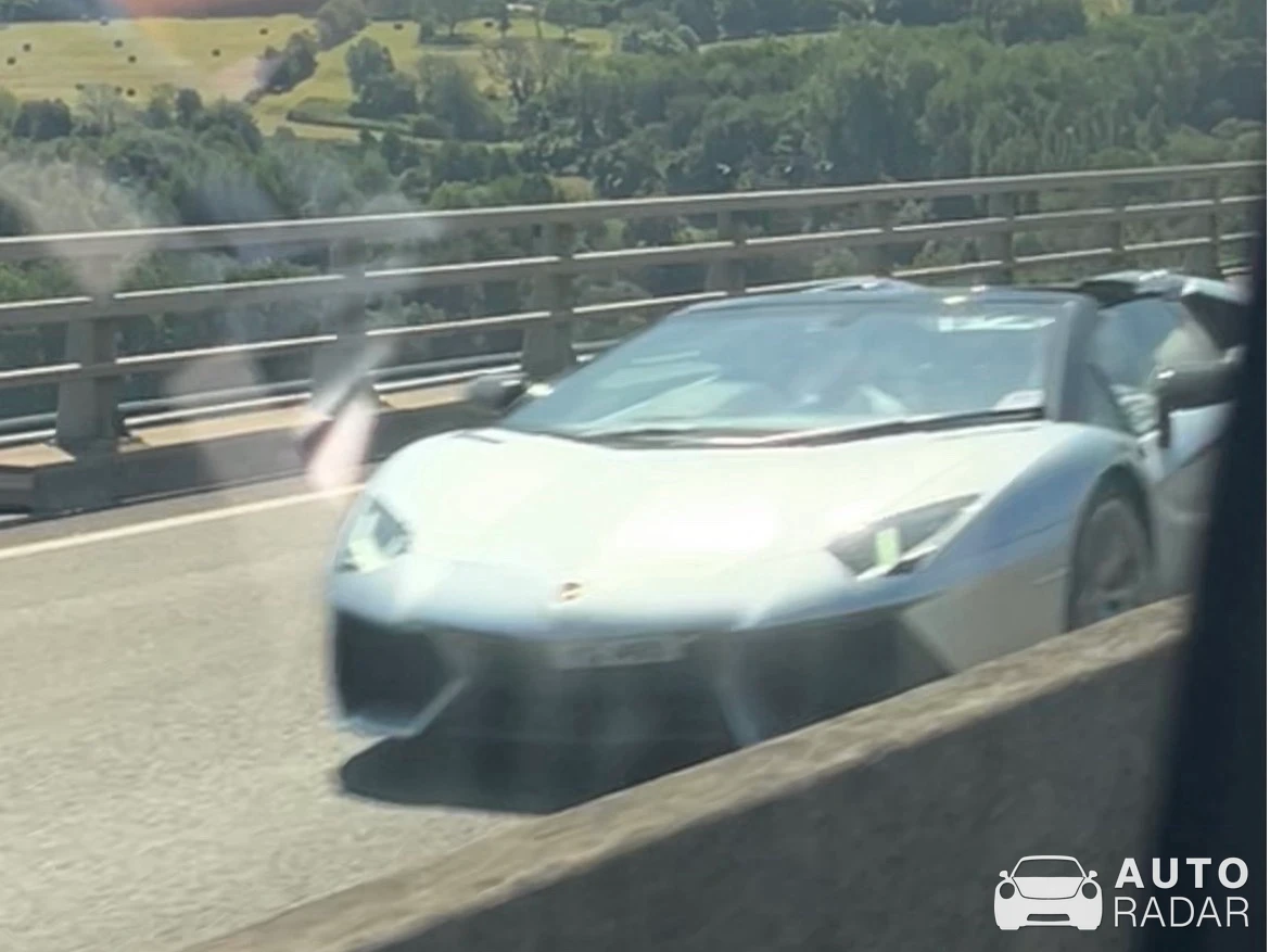 Lamborghini Aventador LP700-4 Roadster spotted in Cucq, France