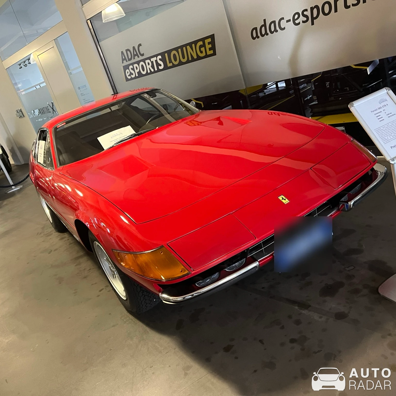 Ferrari 365 GTB/4 Daytona spotted in Frankfurt am Main