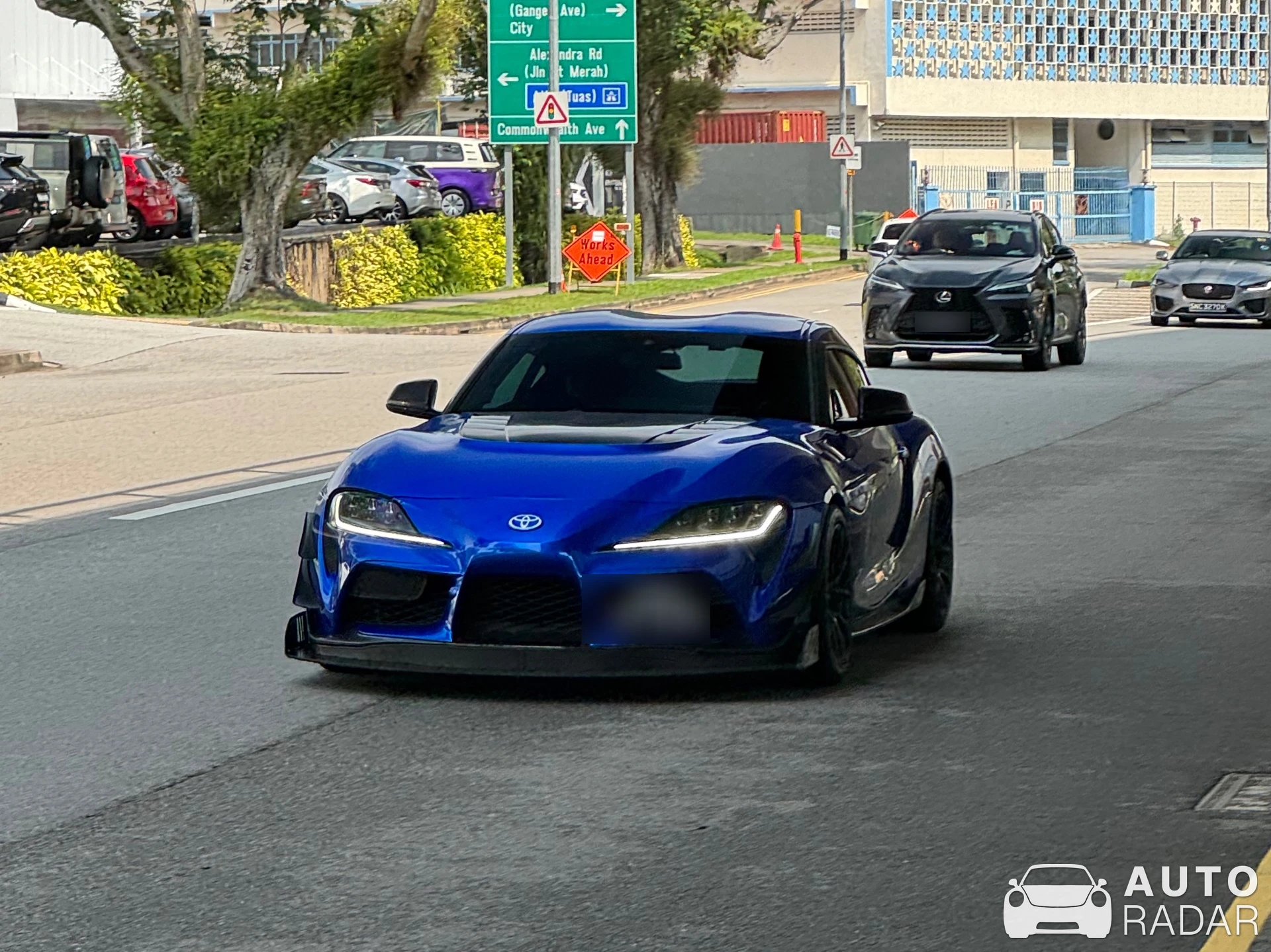 Toyota GR Supra A90 RZ spotted in Singapore