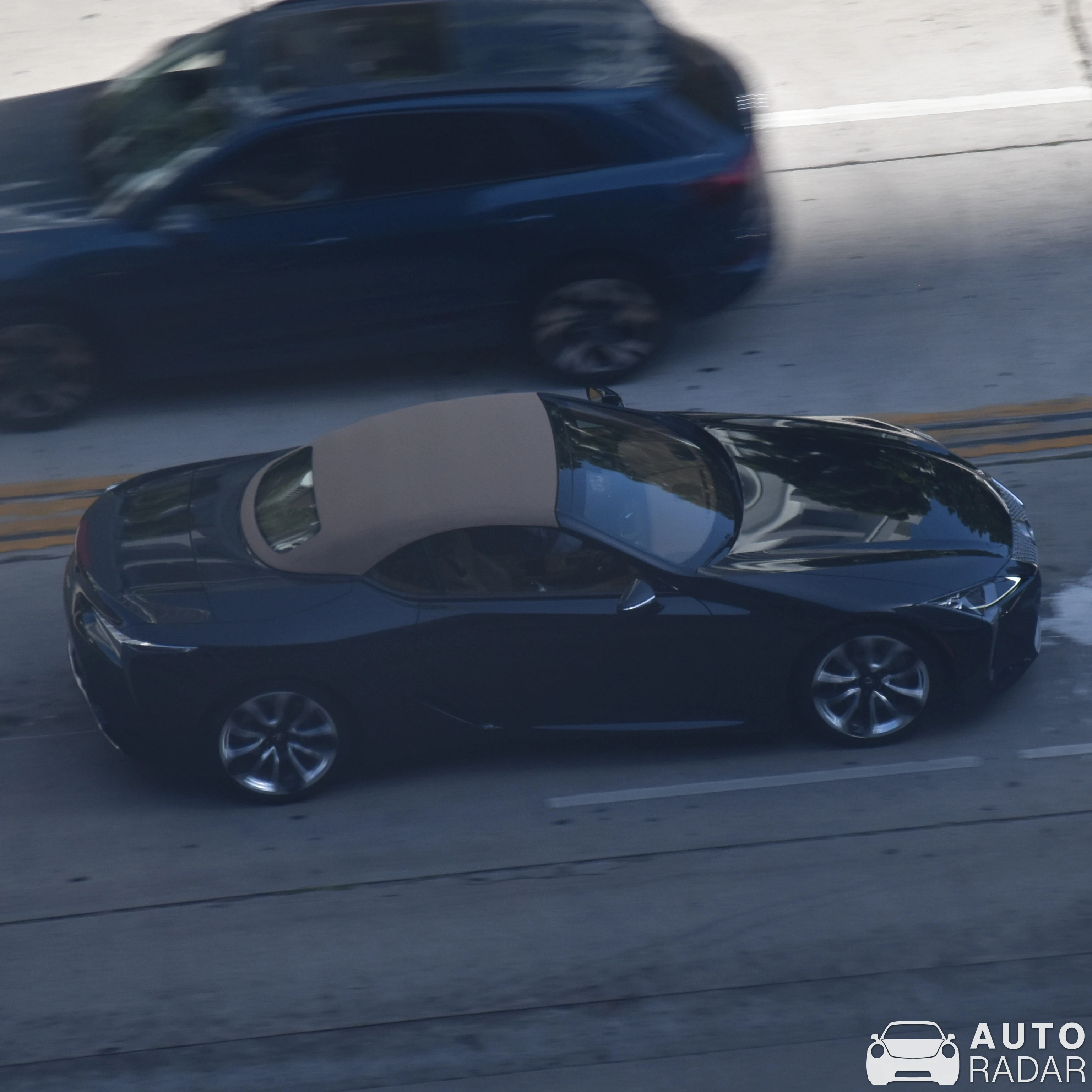 Lexus LC 500 Convertible spotted in Los Angeles