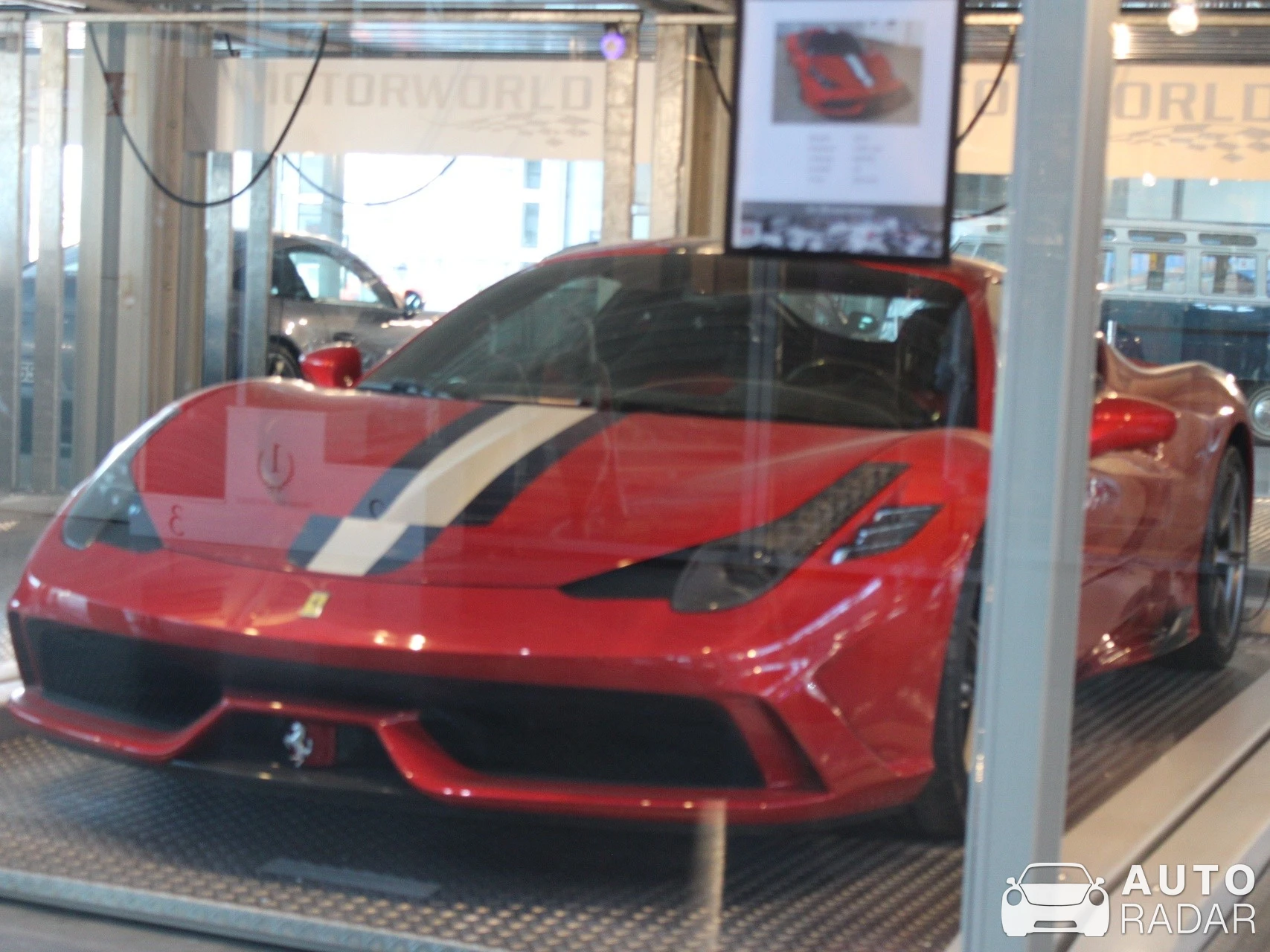 Ferrari 458 Speciale spotted in Sindelfingen