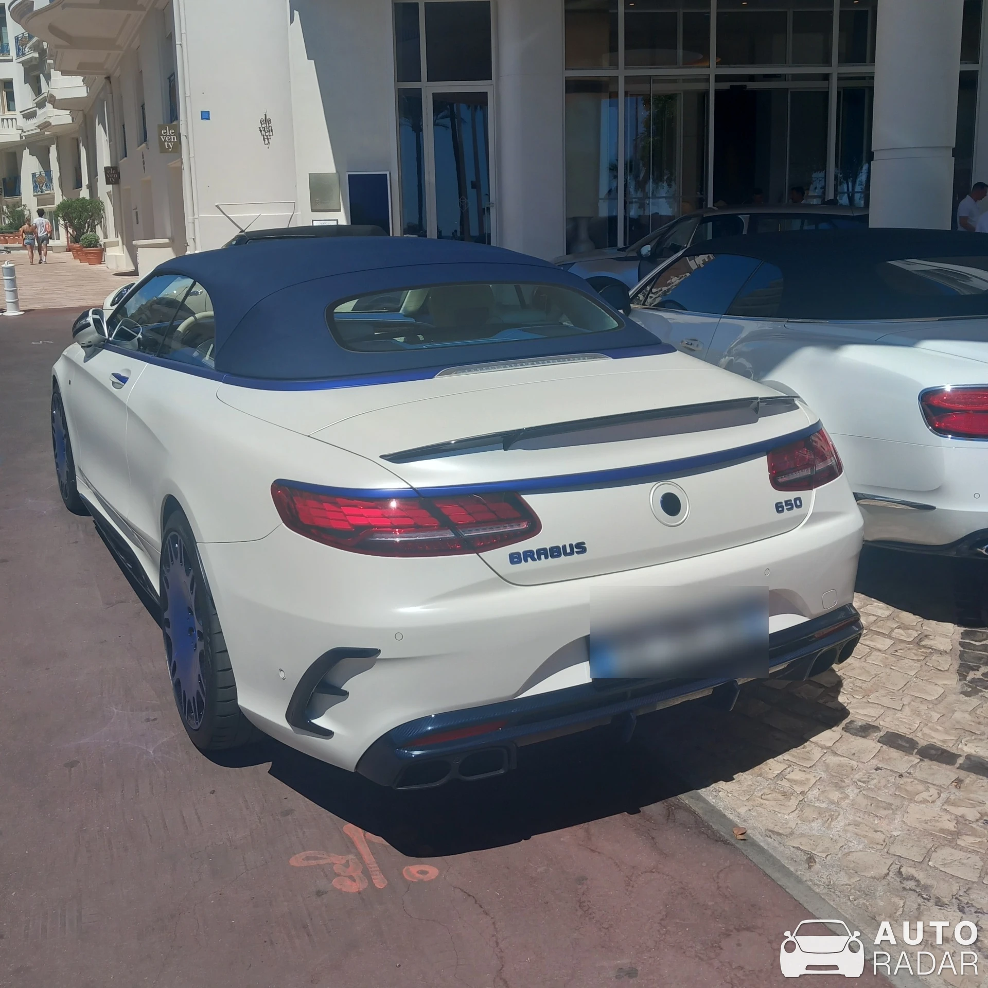 Mercedes-AMG Brabus S B63-650 Convertible A217 spotted in Cannes