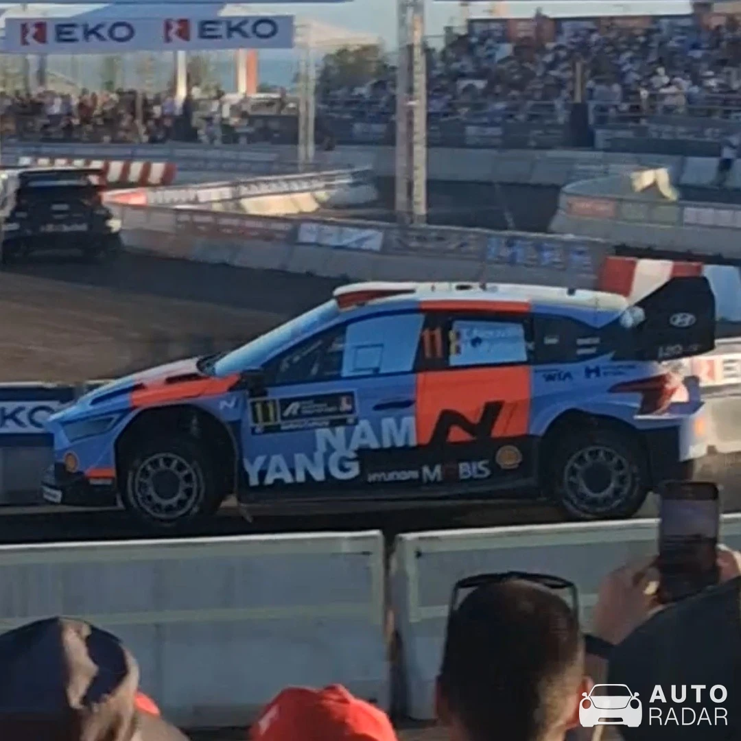 Hyundai i20 N WRC spotted in Elliniko