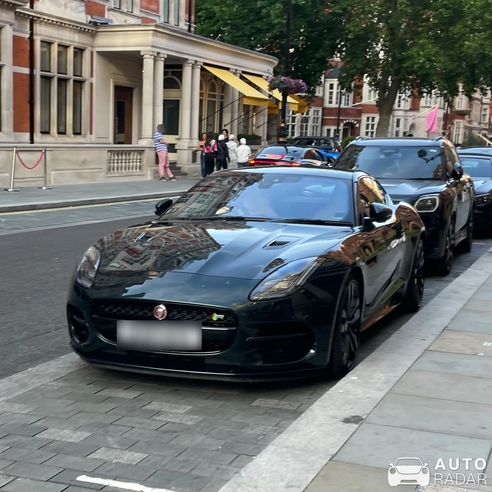 Jaguar F-Type R Coupé spotted in London