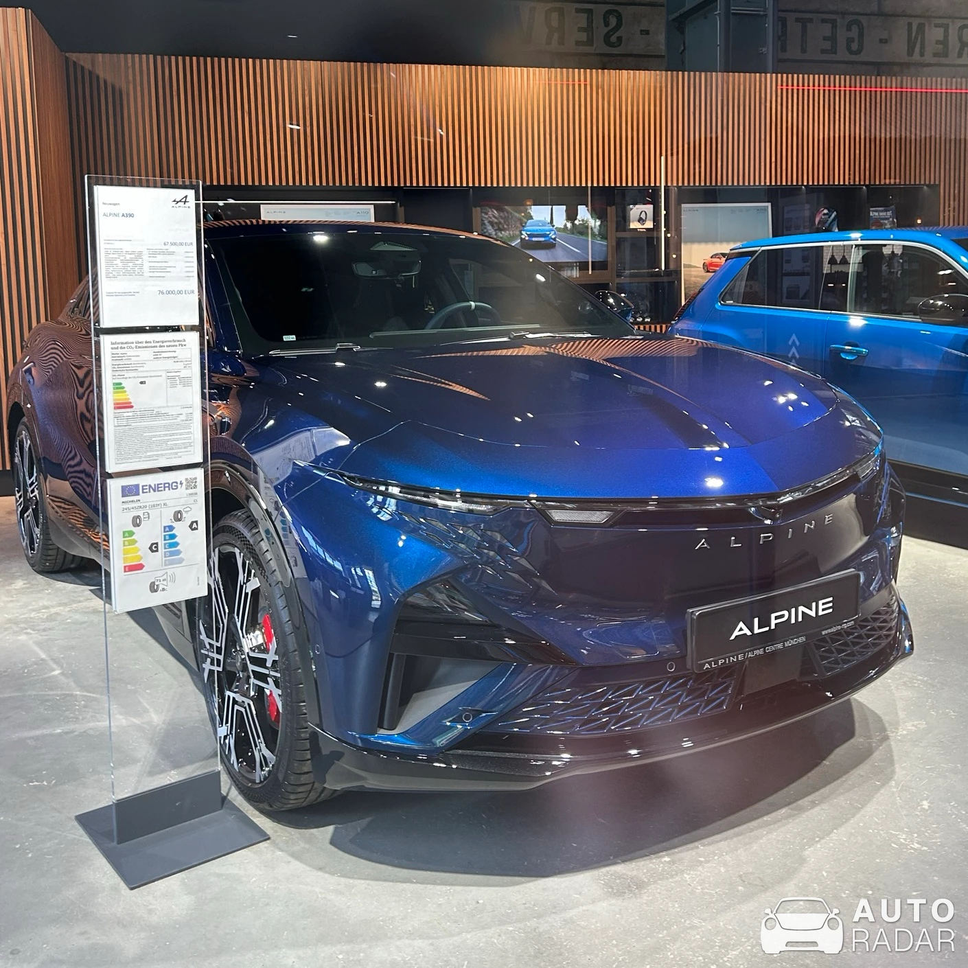 Alpine A390 spotted in München