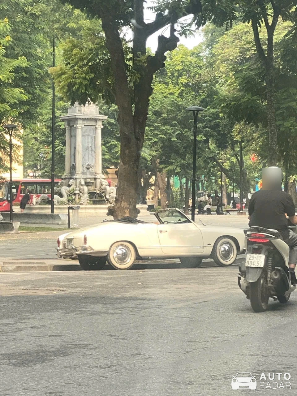 Volkswagen Type 14 Karmann-Ghia Cabriolet spotted in Hanoi