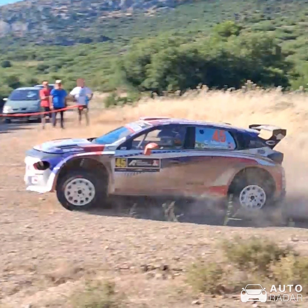 Lancia Ypsilon Rally 2 HF spotted in Neochoraki