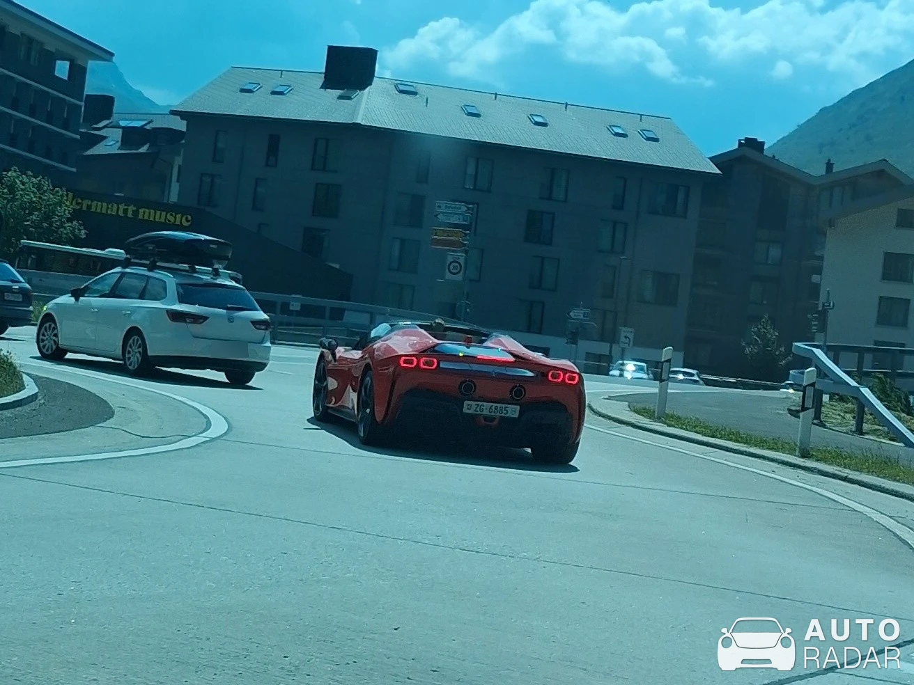 Ferrari SF90 Spider spotted in Ingenbohl