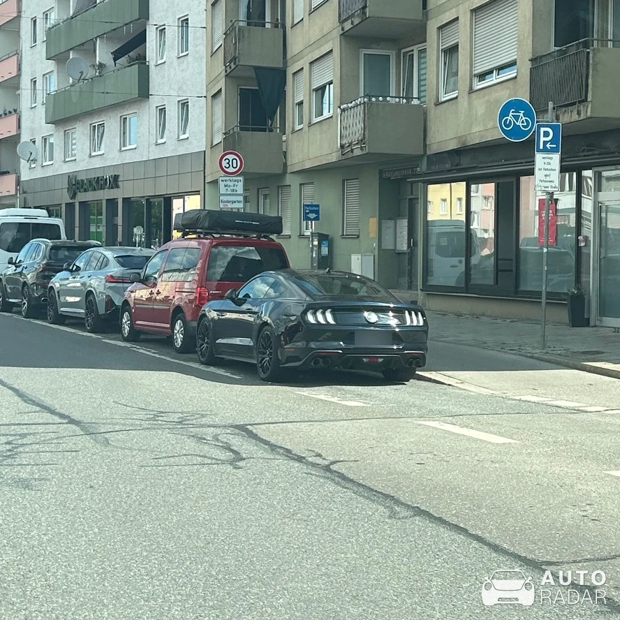 Ford Mustang GT S550 spotted in München