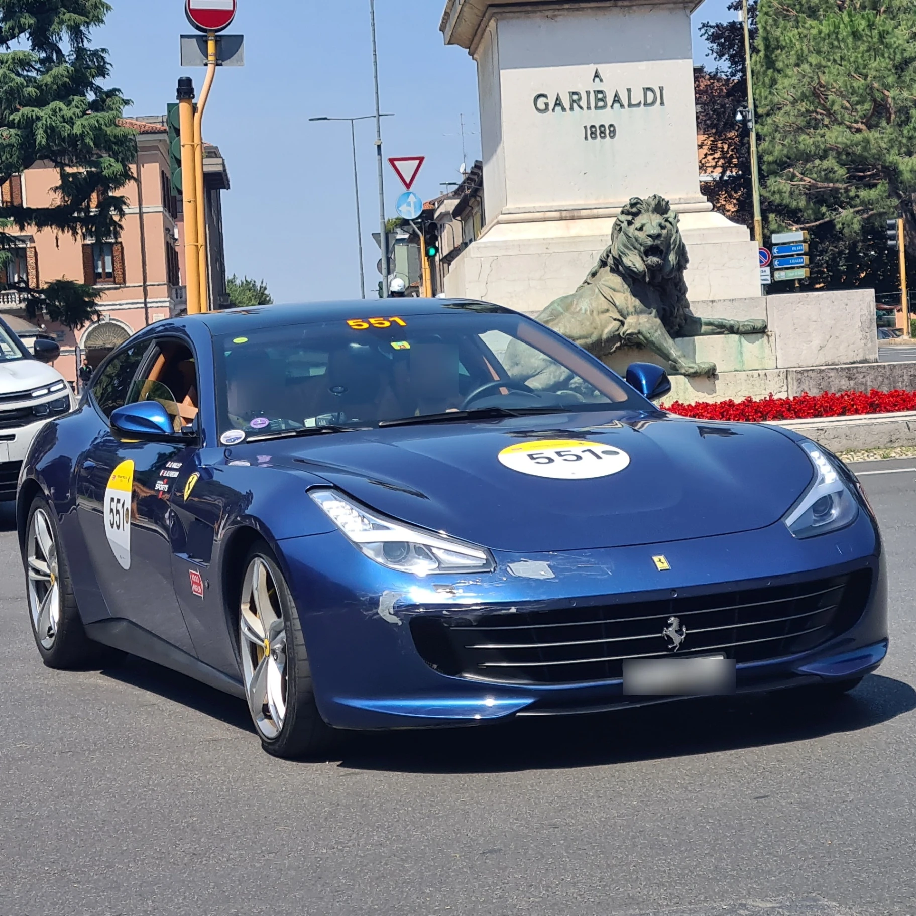 Ferrari GTC4Lusso spotted in Brescia, Italy