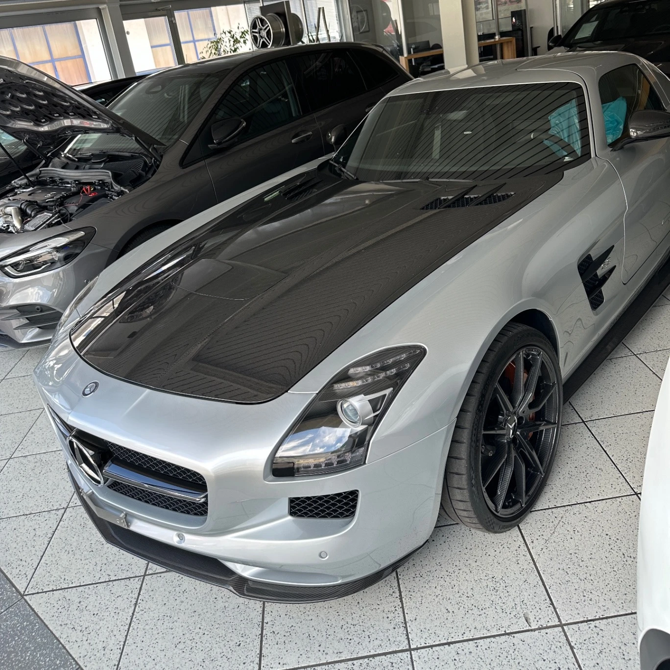 Mercedes SLS spotted in Bad Ragaz, Schweiz
