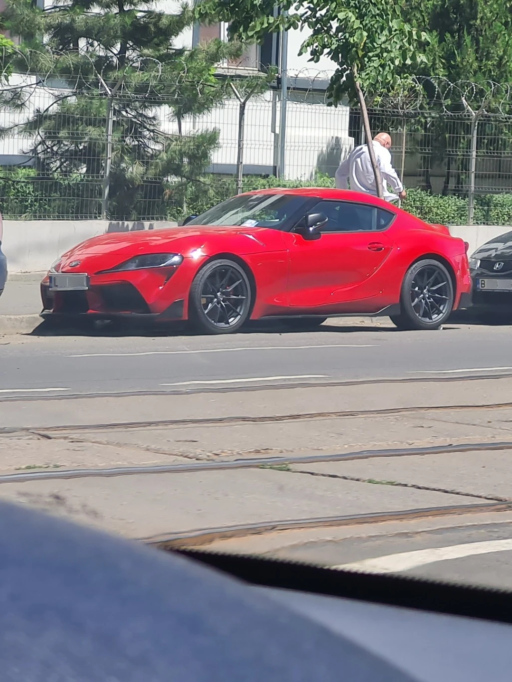 Toyota GR Supra A90 spotted in București, România
