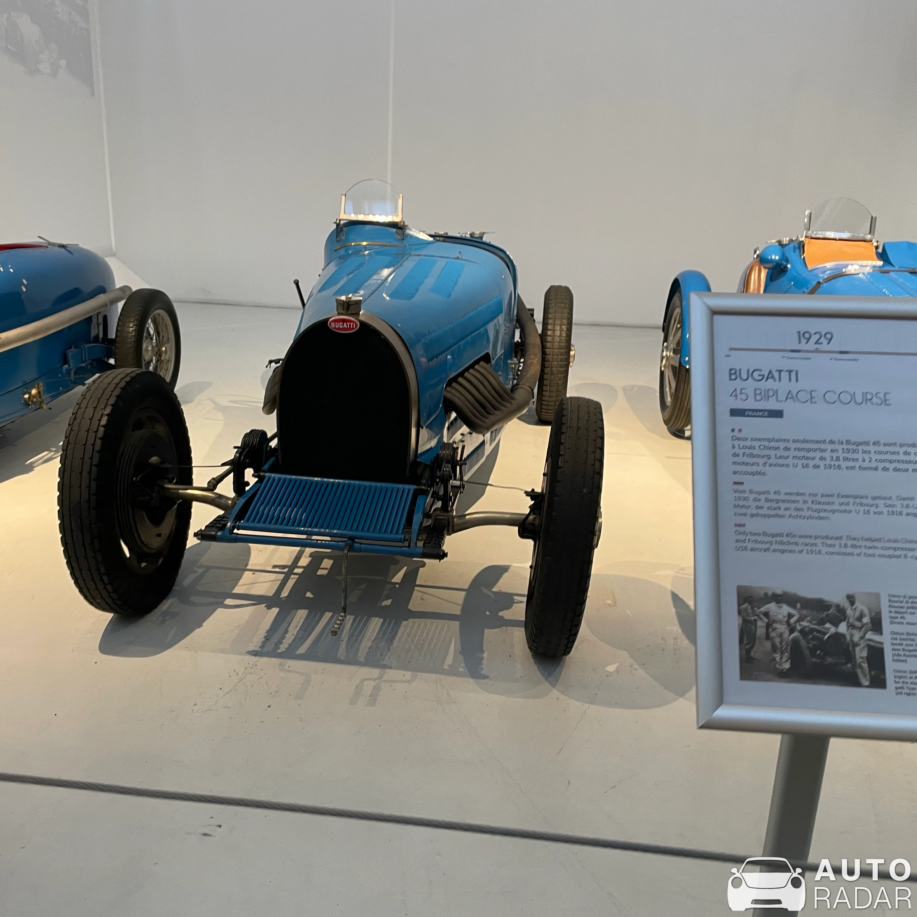 Bugatti Type 45 spotted in Mulhouse