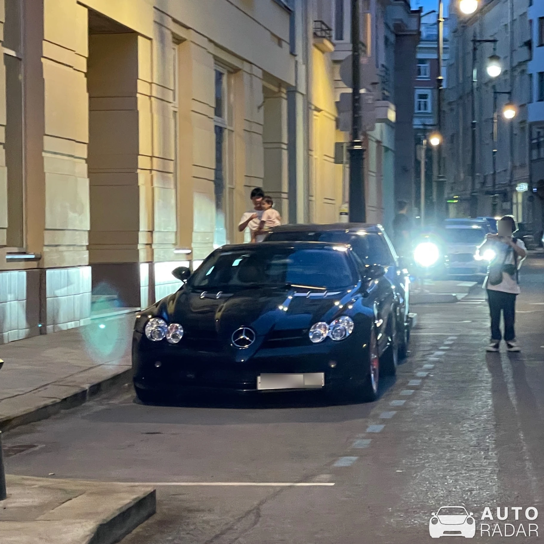 Mercedes-Benz SLR McLaren spotted in Moscow, Russia
