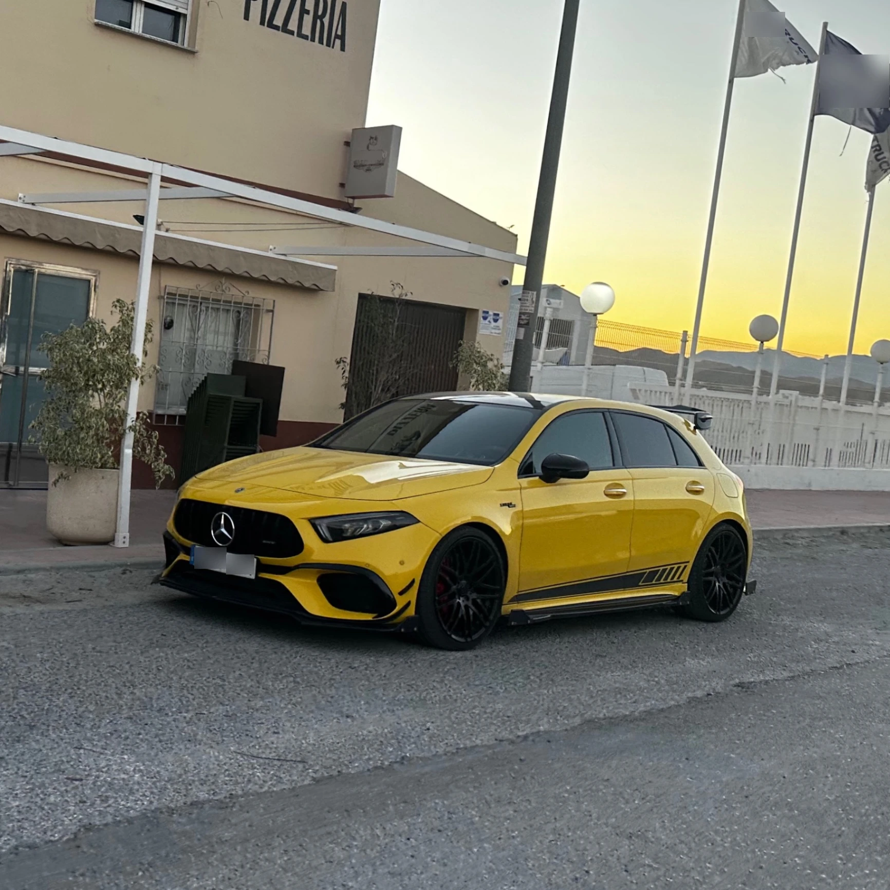 Mercedes-Benz A-Class spotted in Almería, Spain