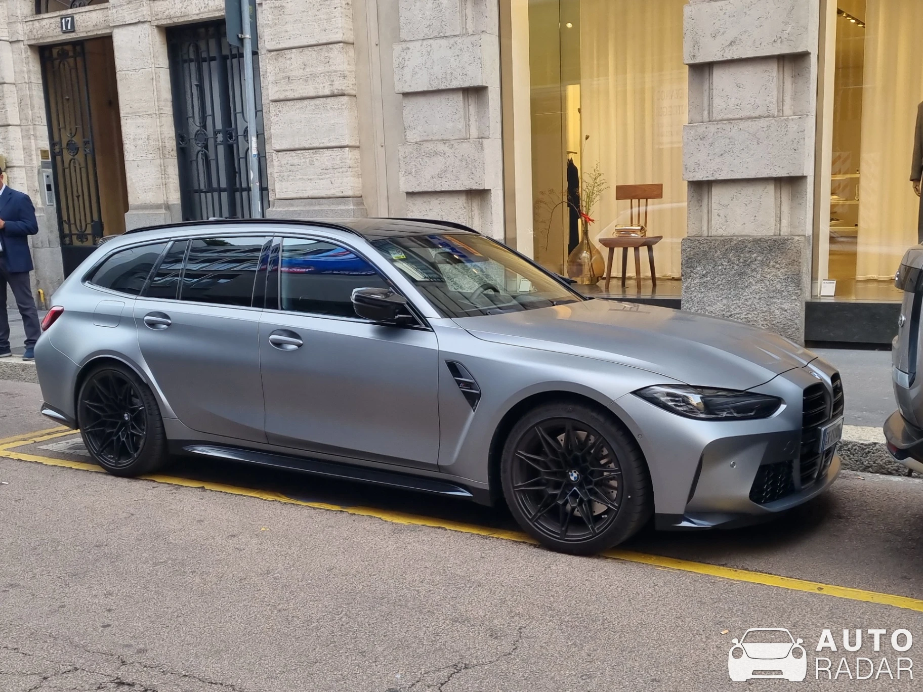 BMW M3 G81 Touring Competition spotted in Milano, Italia
