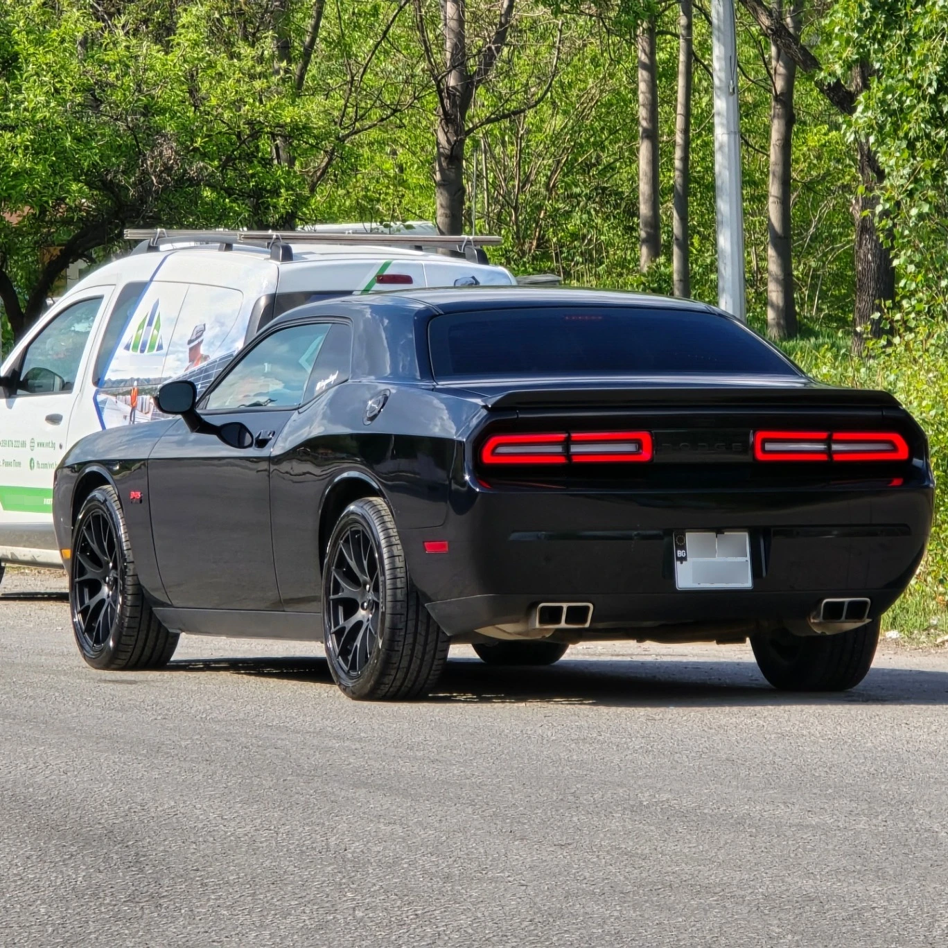 Dodge  Challenger R/T spotted in Plovdiv, Bulgaria