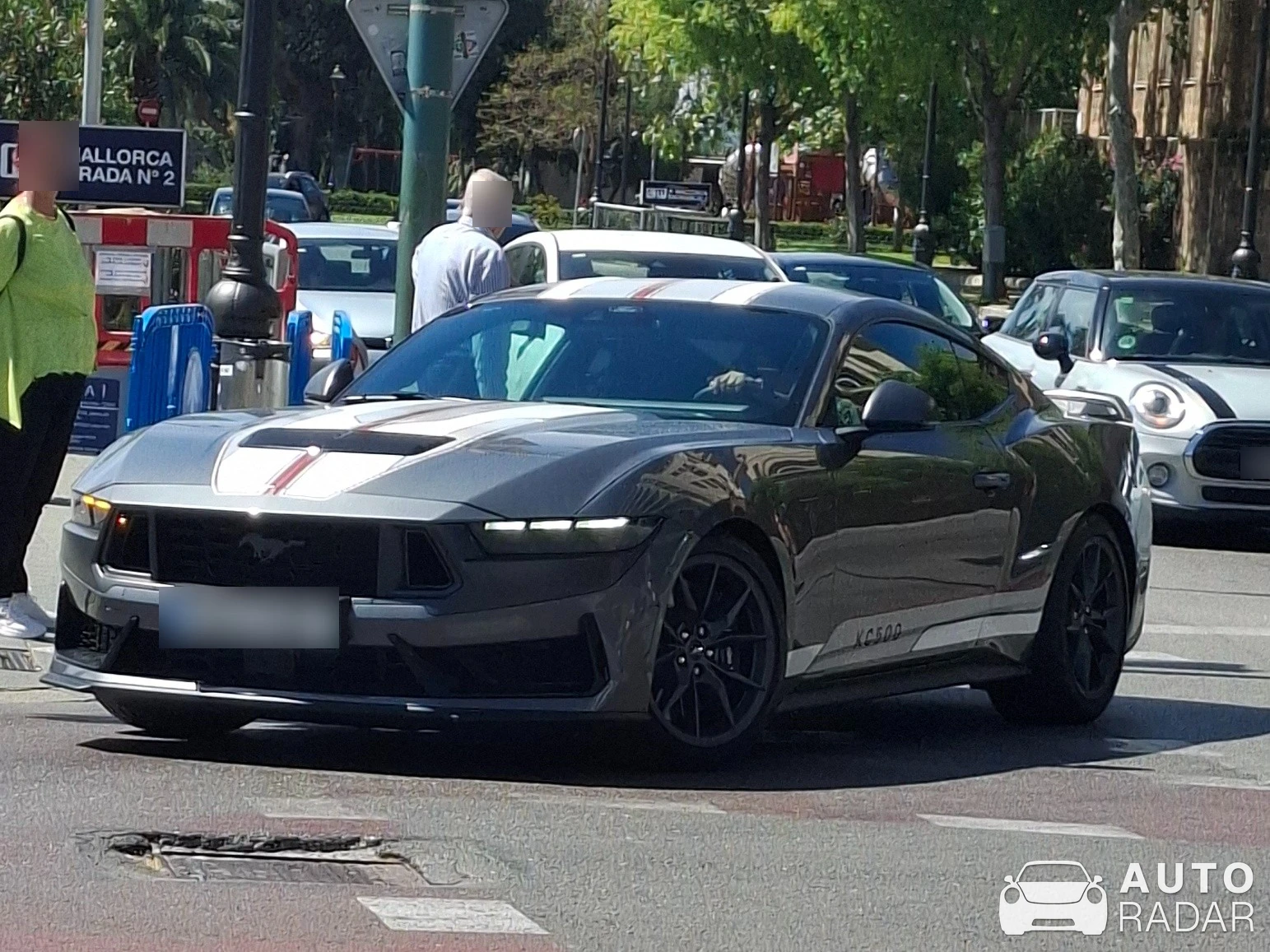 Ford Mustang GT spotted in Palma