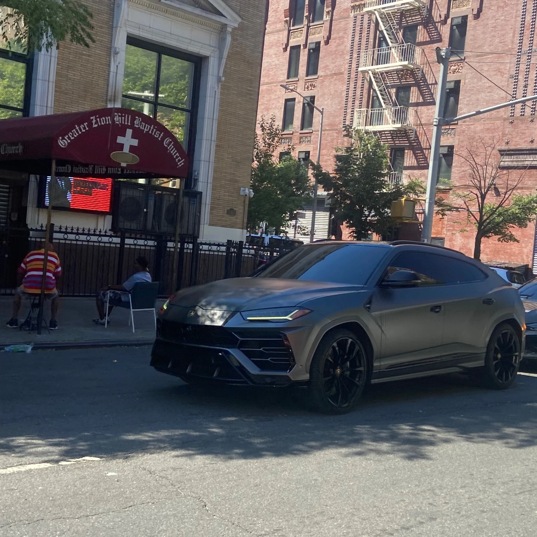Lamborghini Urus spotted in New York, United States