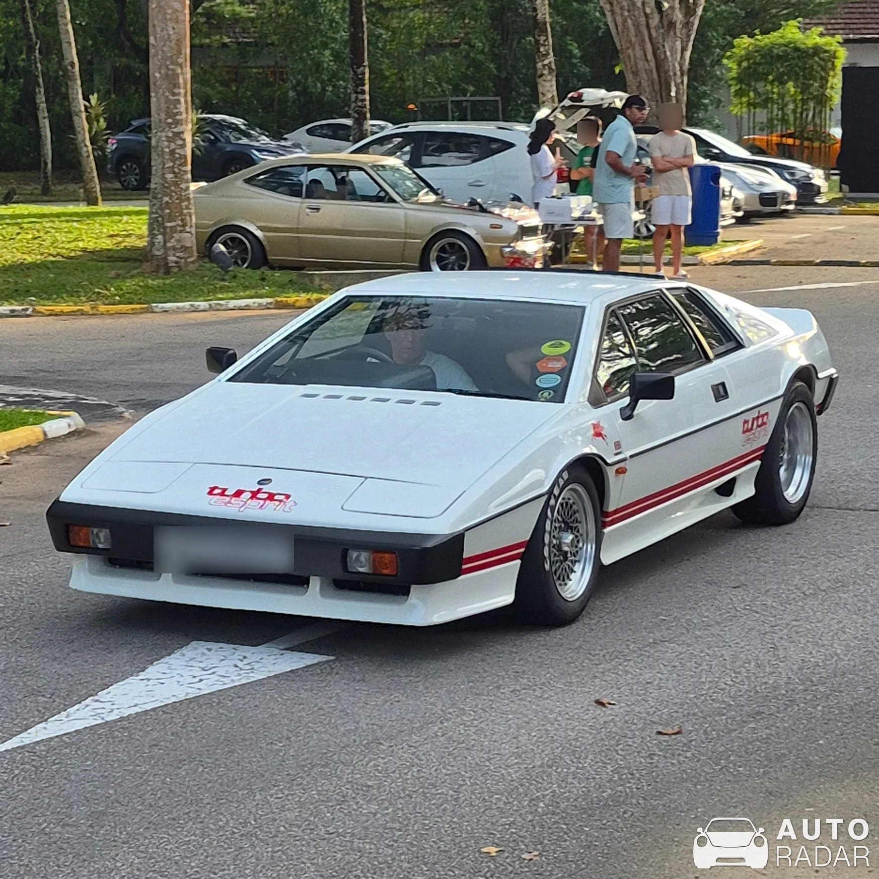 Lotus Turbo Esprit spotted in Singapore