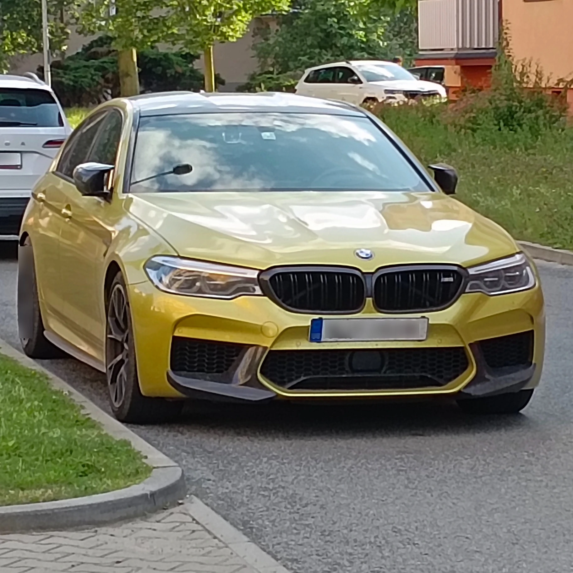 BMW M5 F90 Competition spotted in Benátky nad Jizerou, Czechia