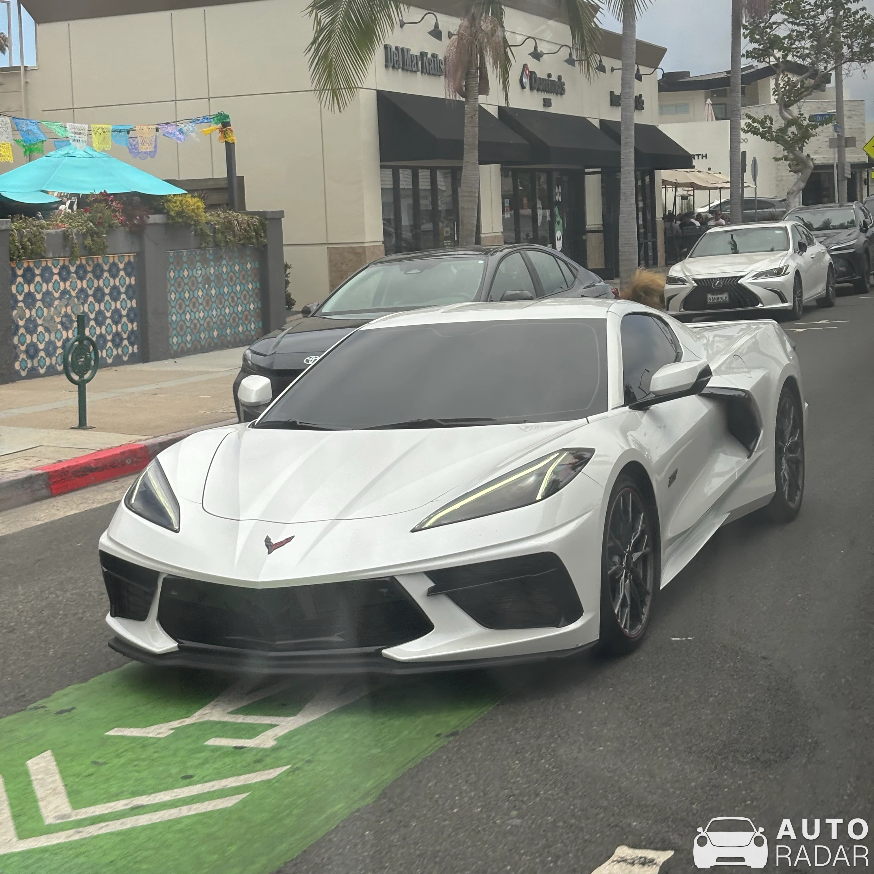 Chevrolet Corvette C8 70th Anniversary Edition spotted in Newport Beach