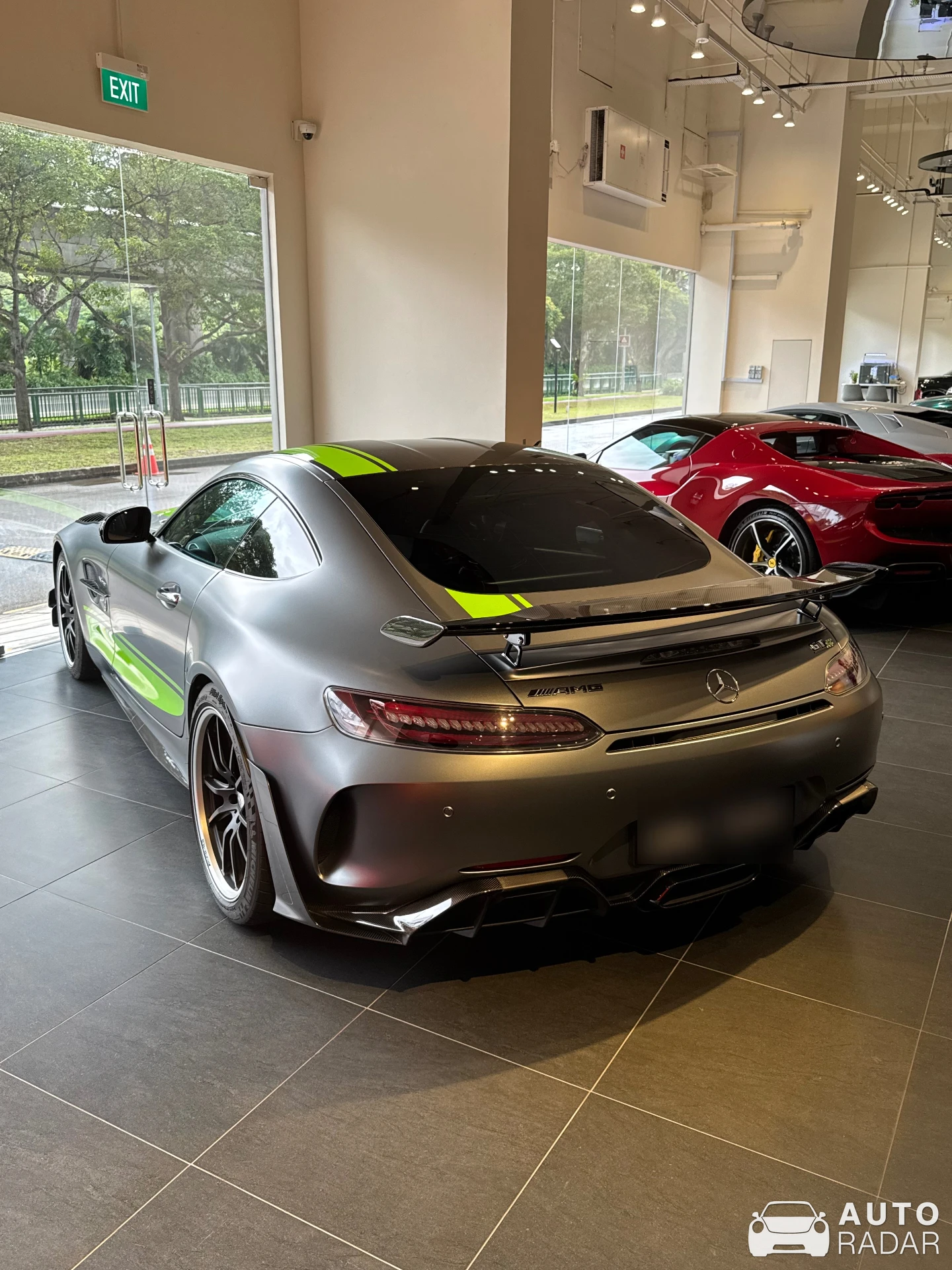 Mercedes-AMG GT R Pro C190 spotted in Singapore