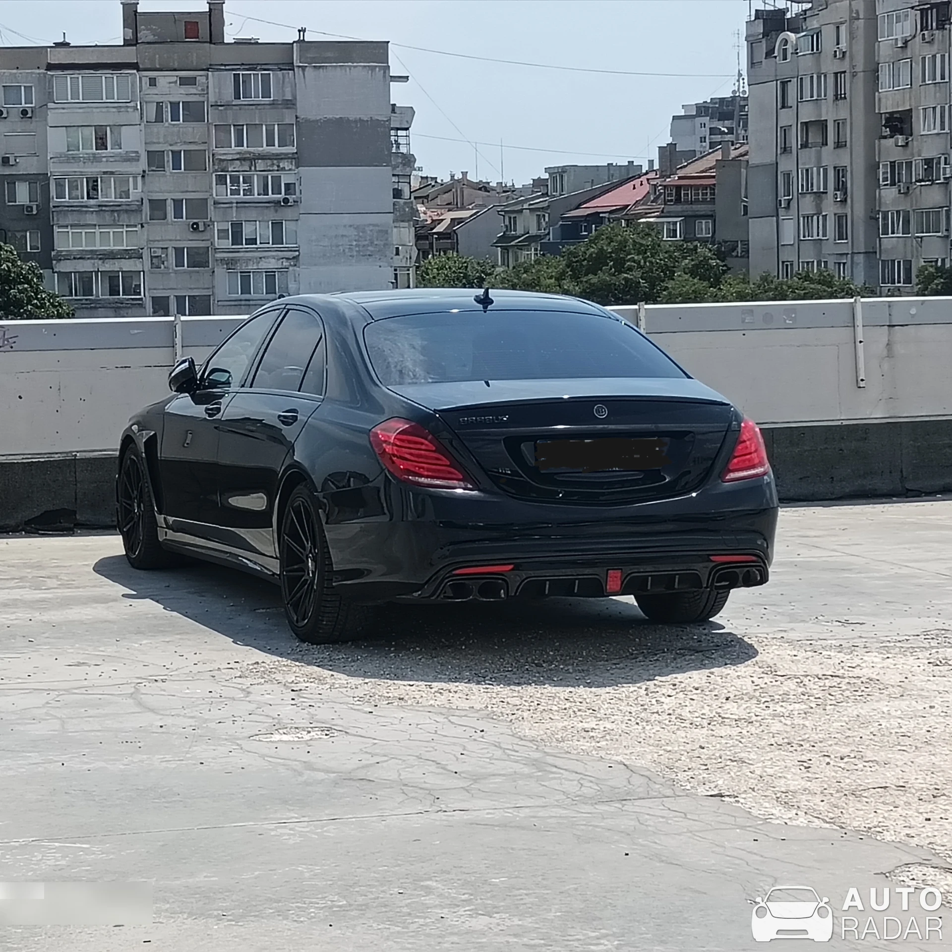 Mercedes-Benz S-Klasse W222 spotted in Varna, Bulgaria