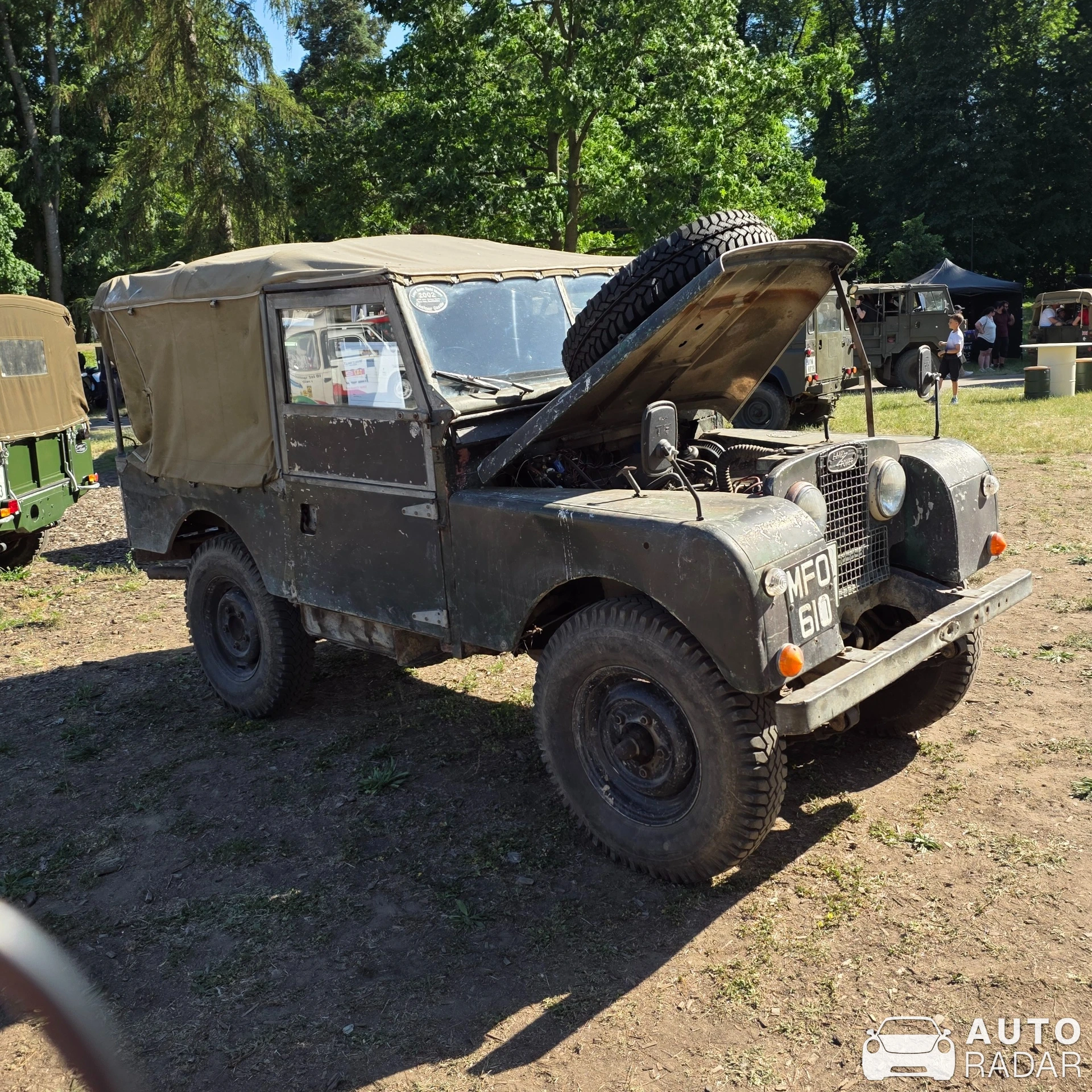 Land Rover Series 1 spotted in Praha