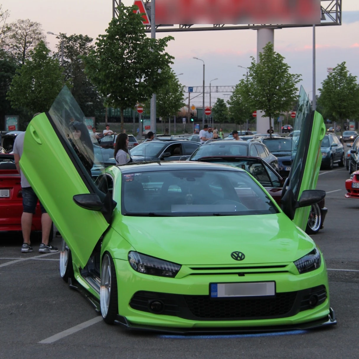 Volkswagen Scirocco spotted in Rīga, Latvija
