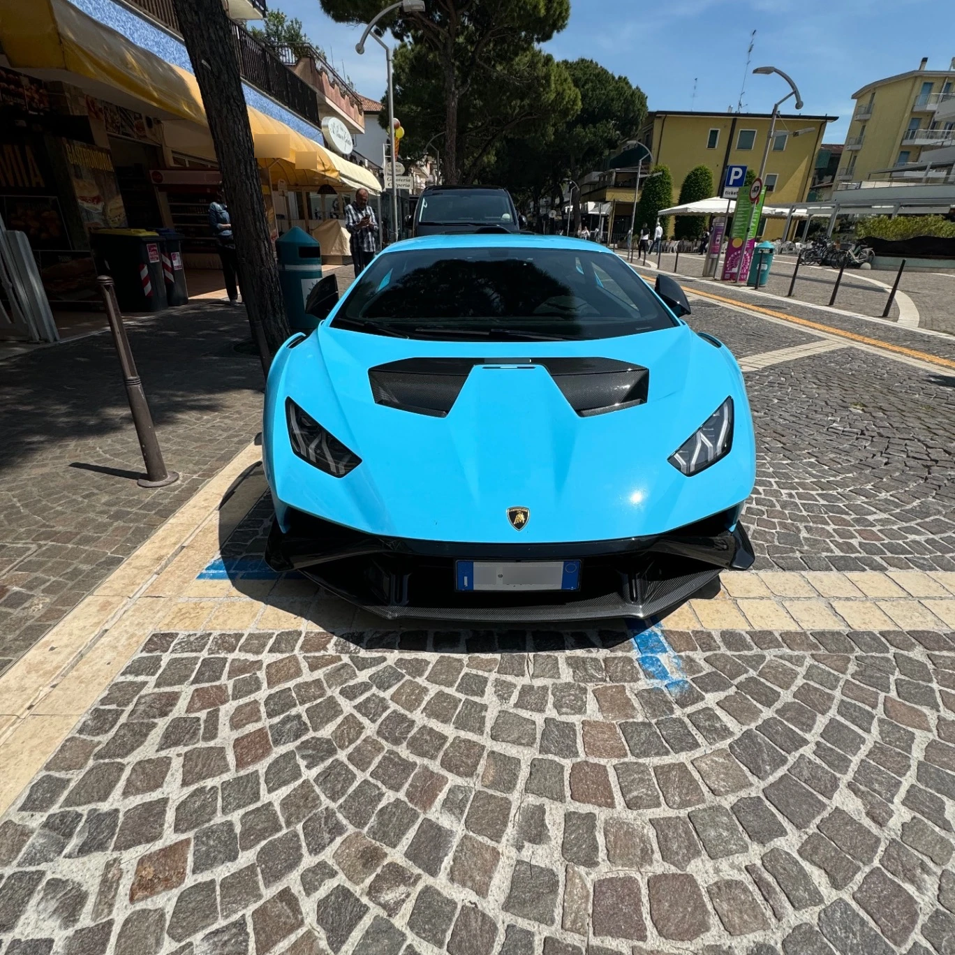 Lamborghini Huracán STO spotted in Jesolo, Italia