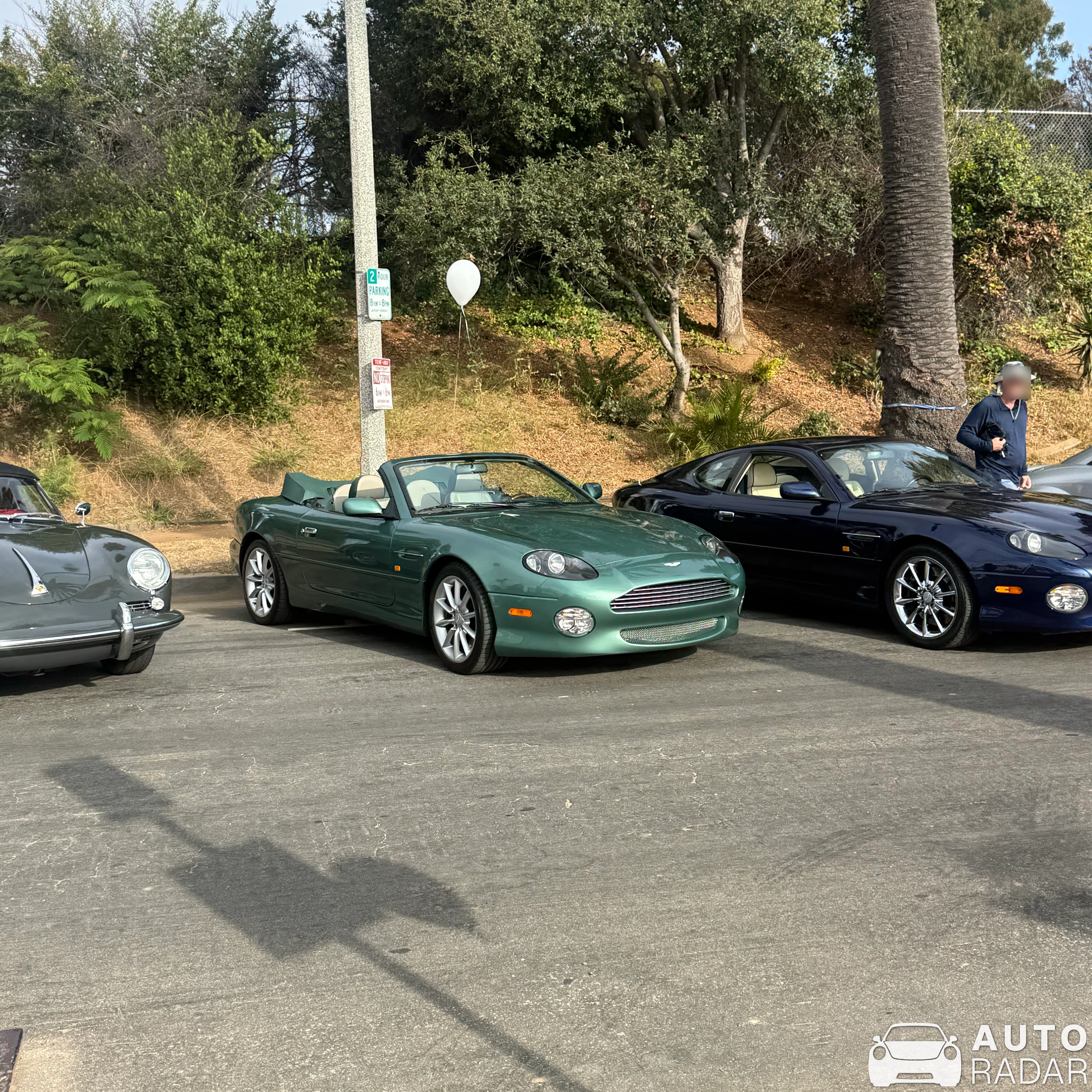 Aston Martin DB7 Volante spotted in Pacific Palisades