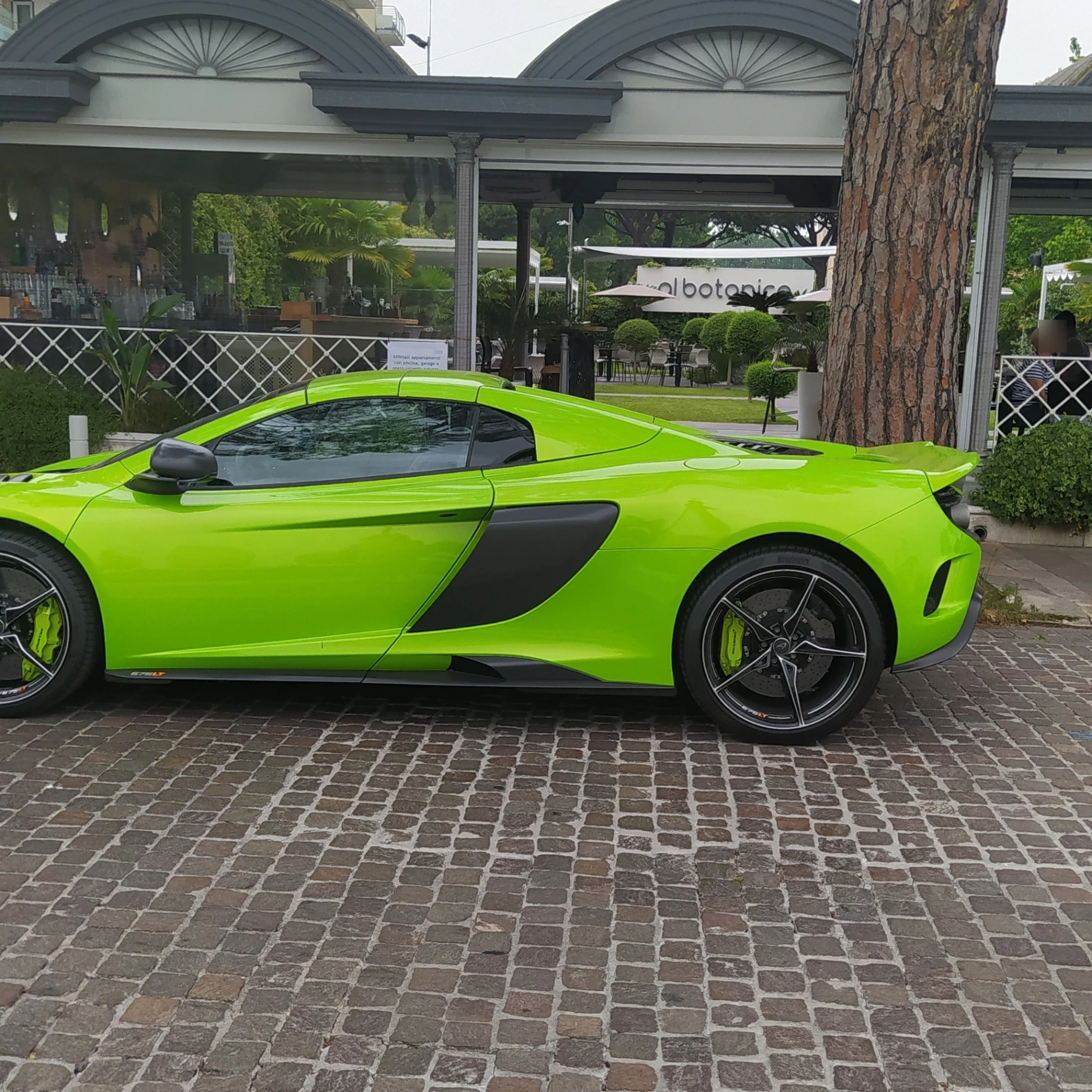 McLaren 675LT Spyder spotted in Jesolo, Italy