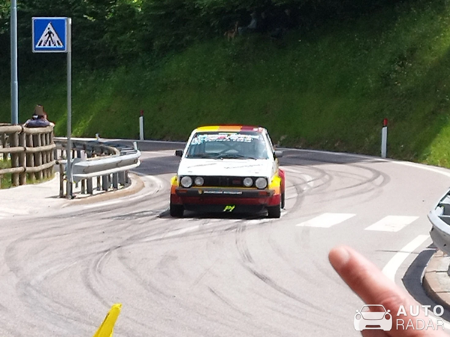 Volkswagen Golf GTI Mk2 spotted in Trento
