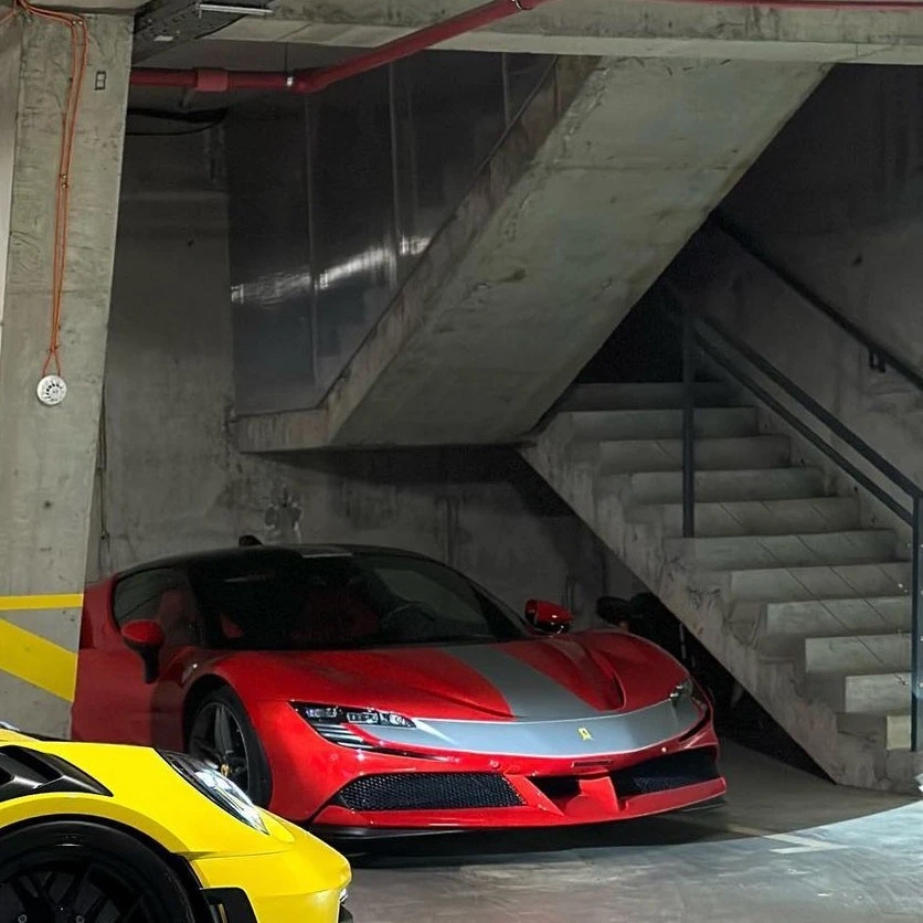 Ferrari SF90 Stradale Assetto Fiorano spotted in Tbilisi, Georgia