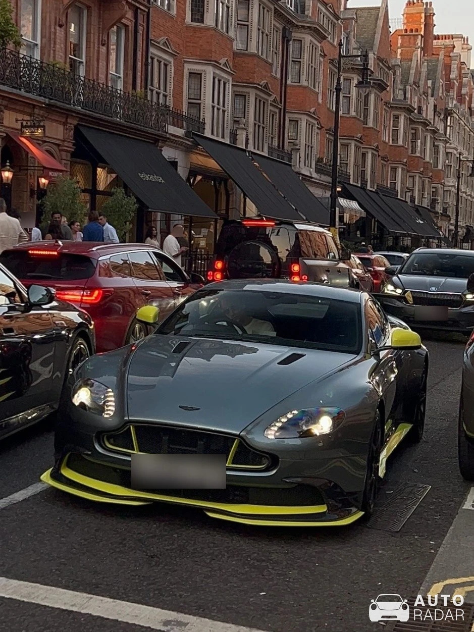 Aston Martin Vantage spotted in London